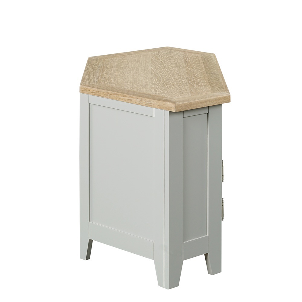 Chester Dove Grey Large Corner TV Unit - up to 56" – image 8