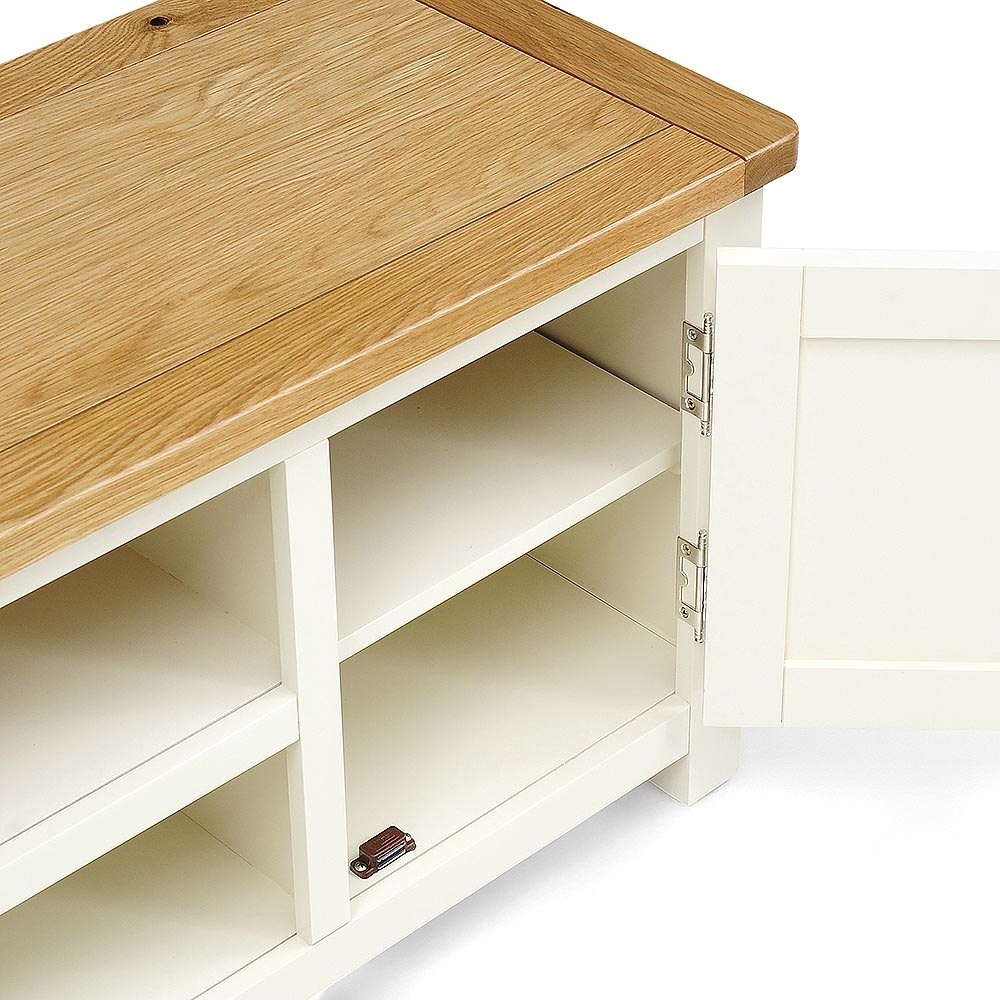 Sussex Cotswold Cream Widescreen TV Unit - Up to 60" – image 5
