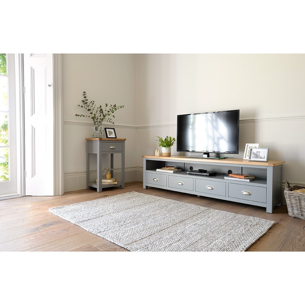 Sussex Storm Grey Extra Large TV Stand - Up to 80'' – image 3