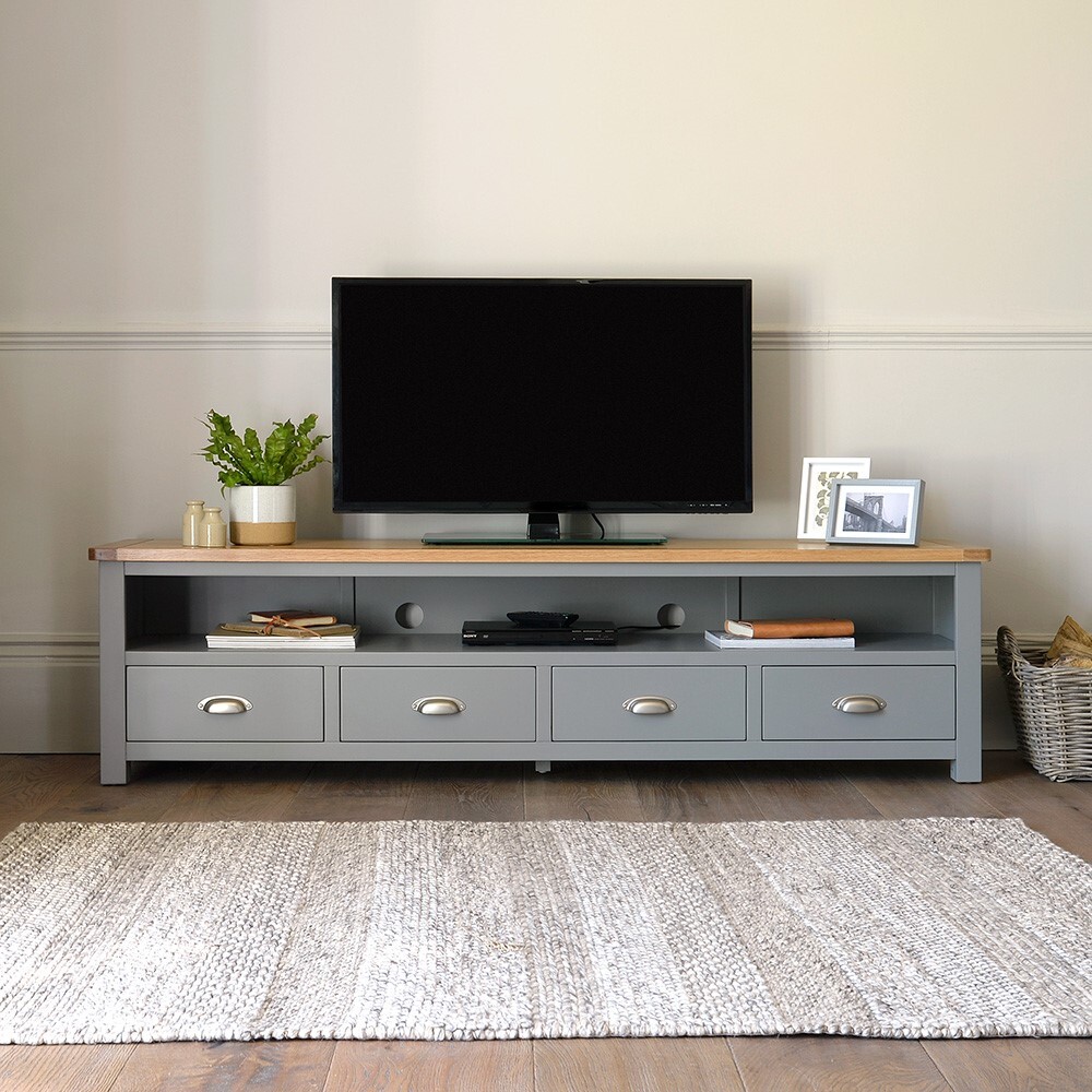 Sussex Storm Grey Extra Large TV Stand - Up to 80'' – image 4