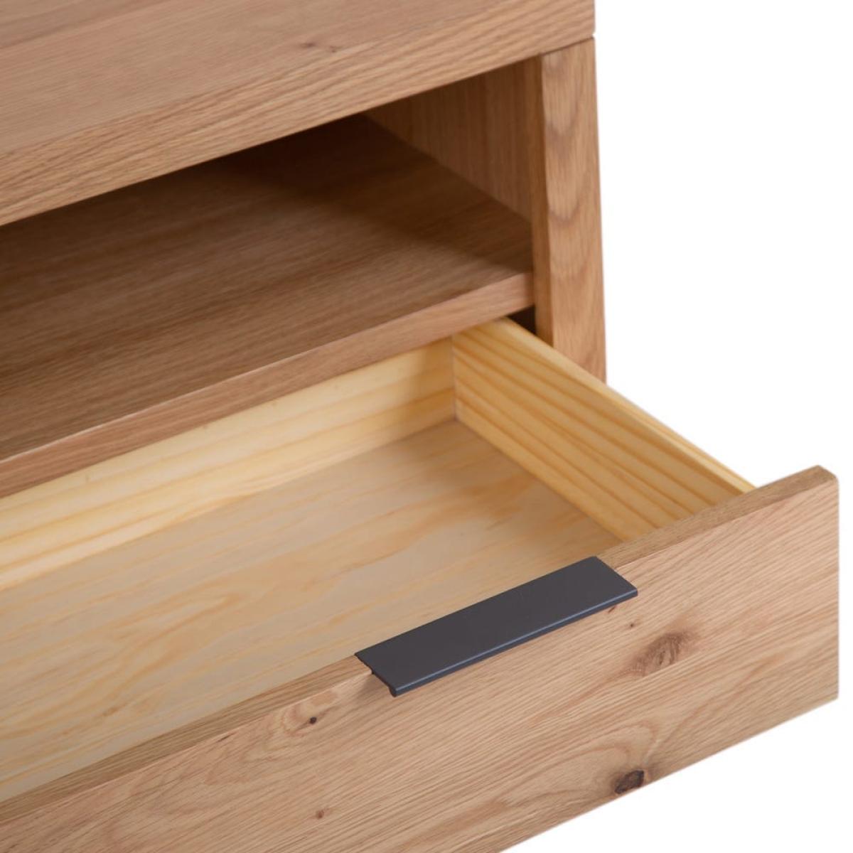 Urban Industrial Oak Small TV Unit – image 4