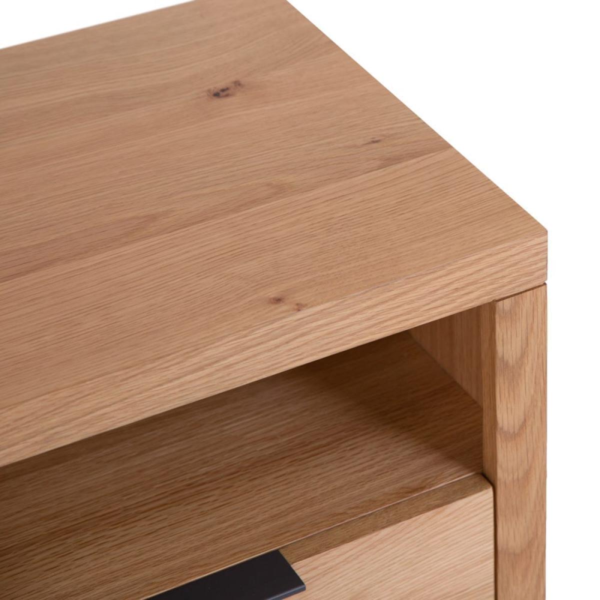 Urban Industrial Oak Small TV Unit – image 8