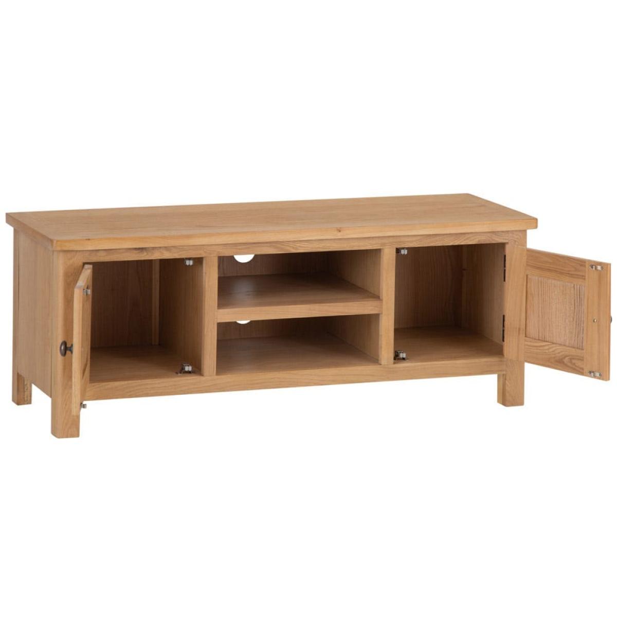 Rutland Oak Large TV Unit – image 3