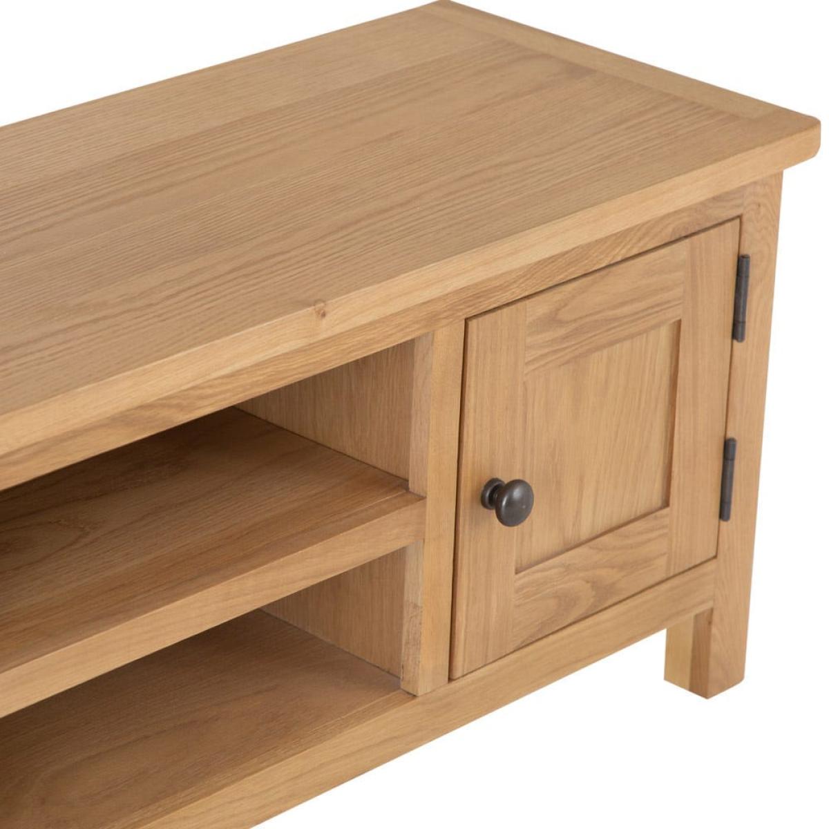 Rutland Oak Large TV Unit – image 5