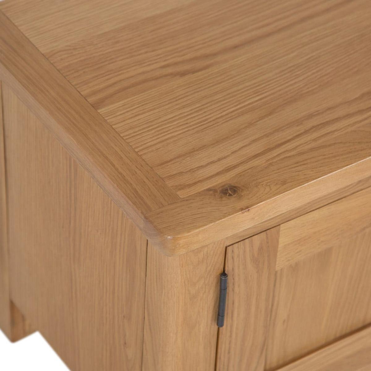 Rutland Oak Large TV Unit – image 8