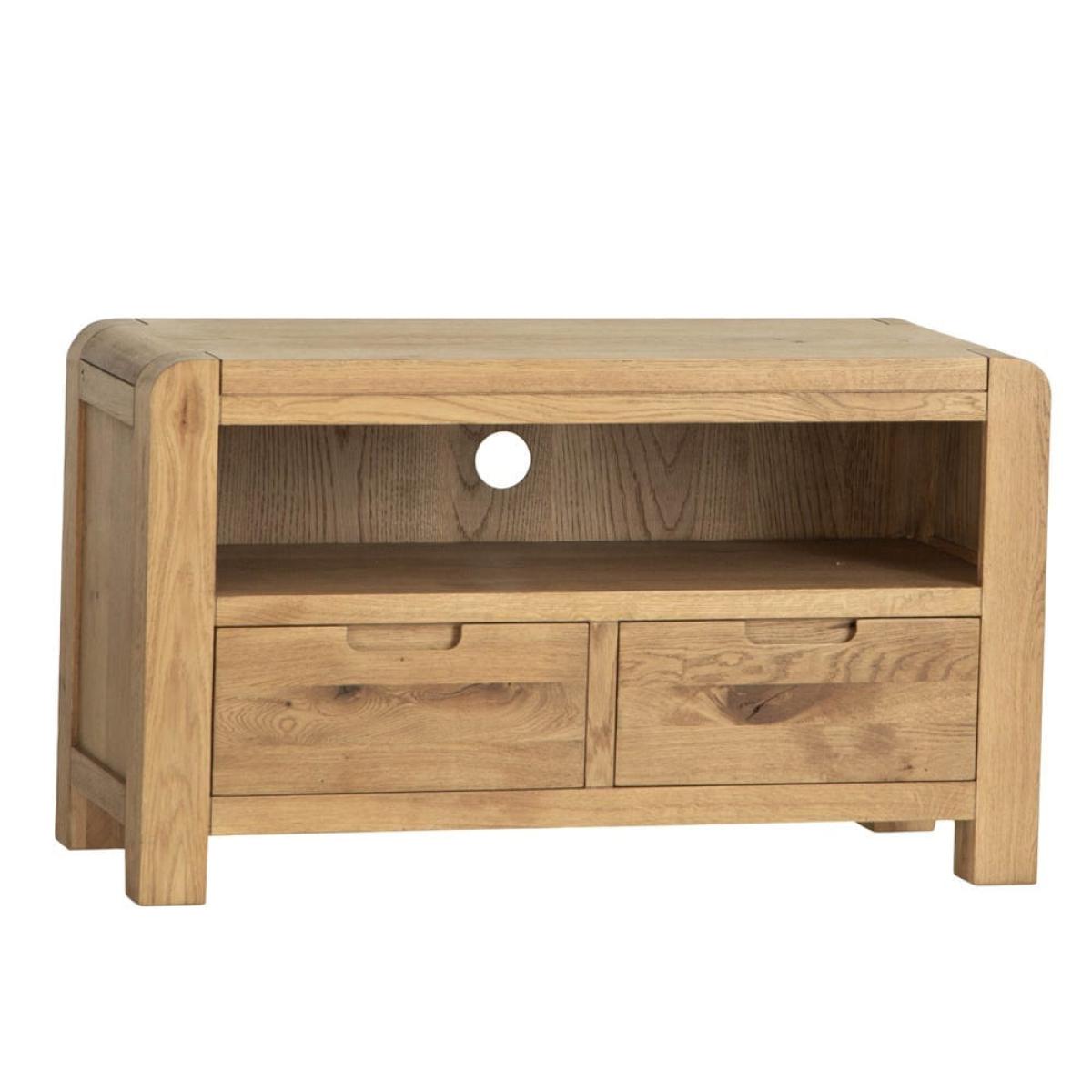 Oslo Chunky Oak TV Unit – image 2