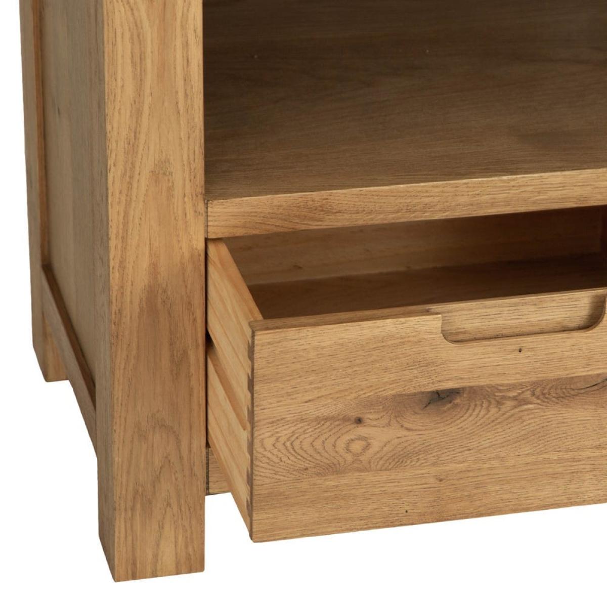 Oslo Chunky Oak TV Unit – image 11