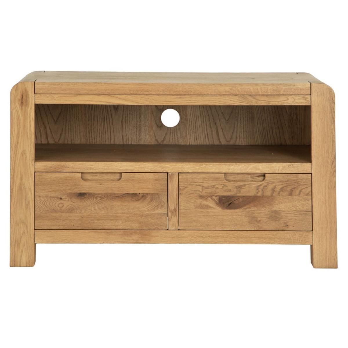 Oslo Chunky Oak TV Unit – image 12