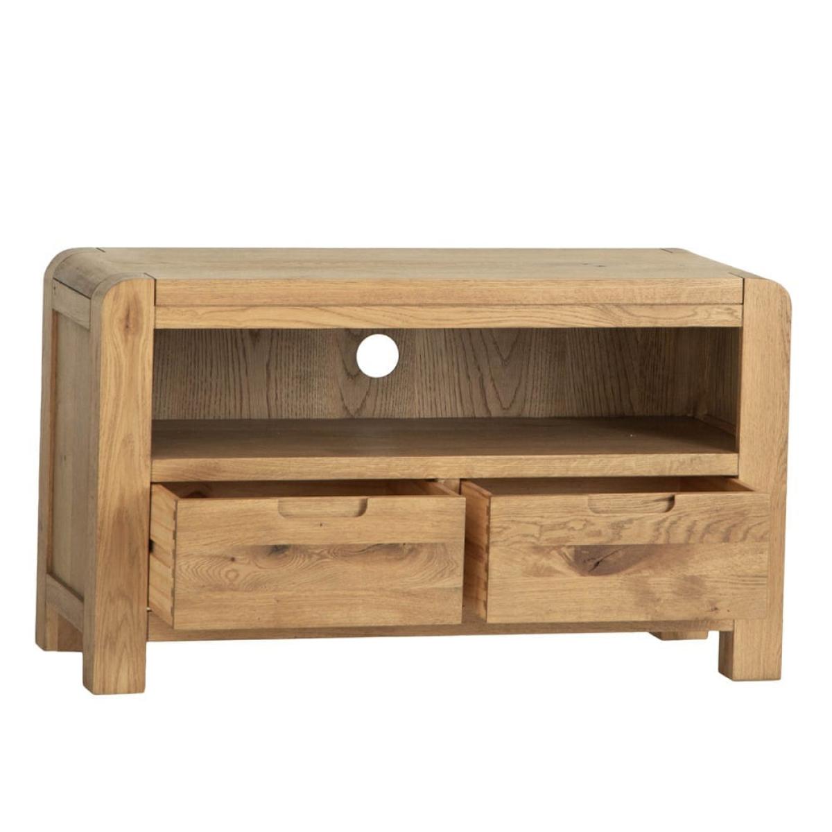 Oslo Chunky Oak TV Unit – image 3