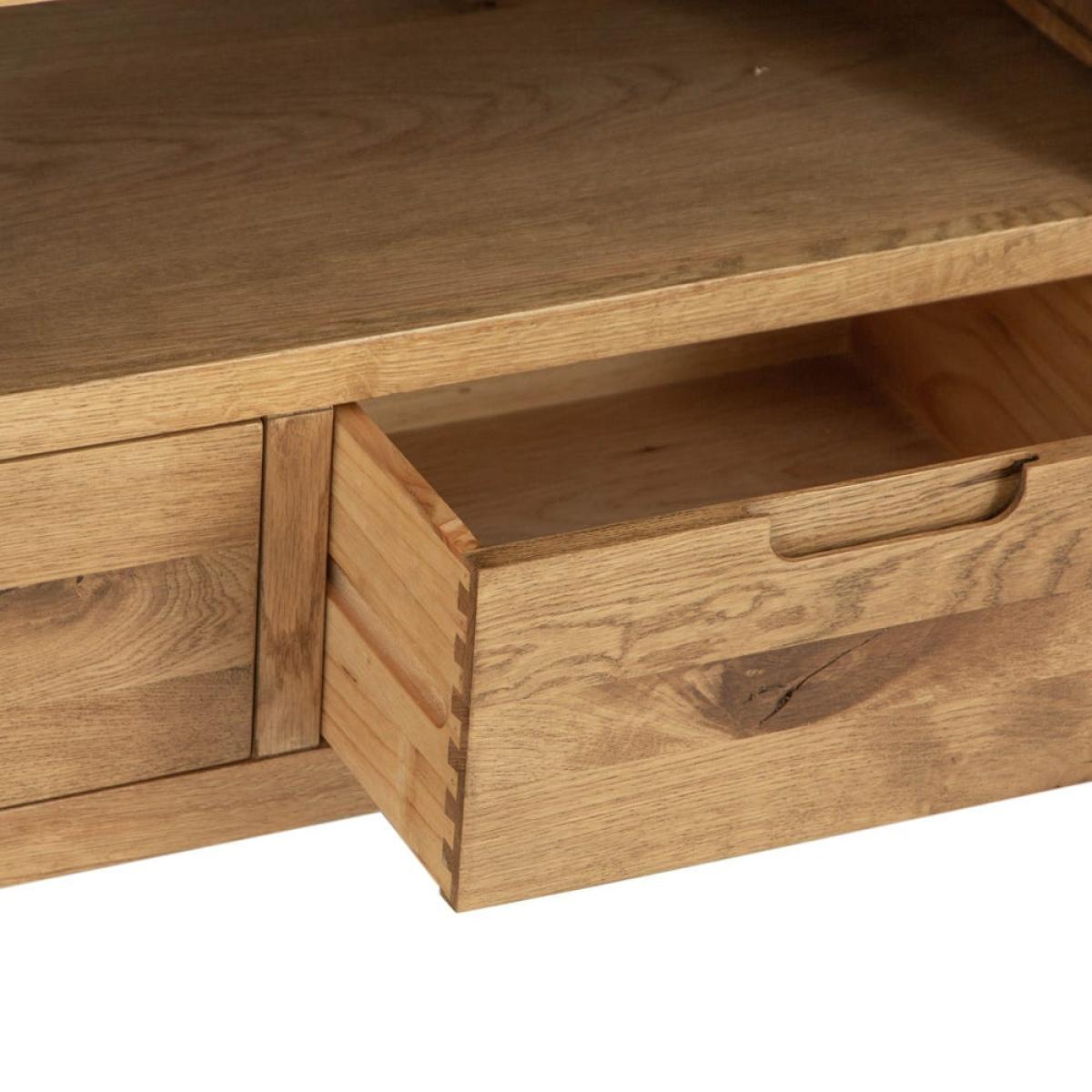 Oslo Chunky Oak TV Unit – image 5