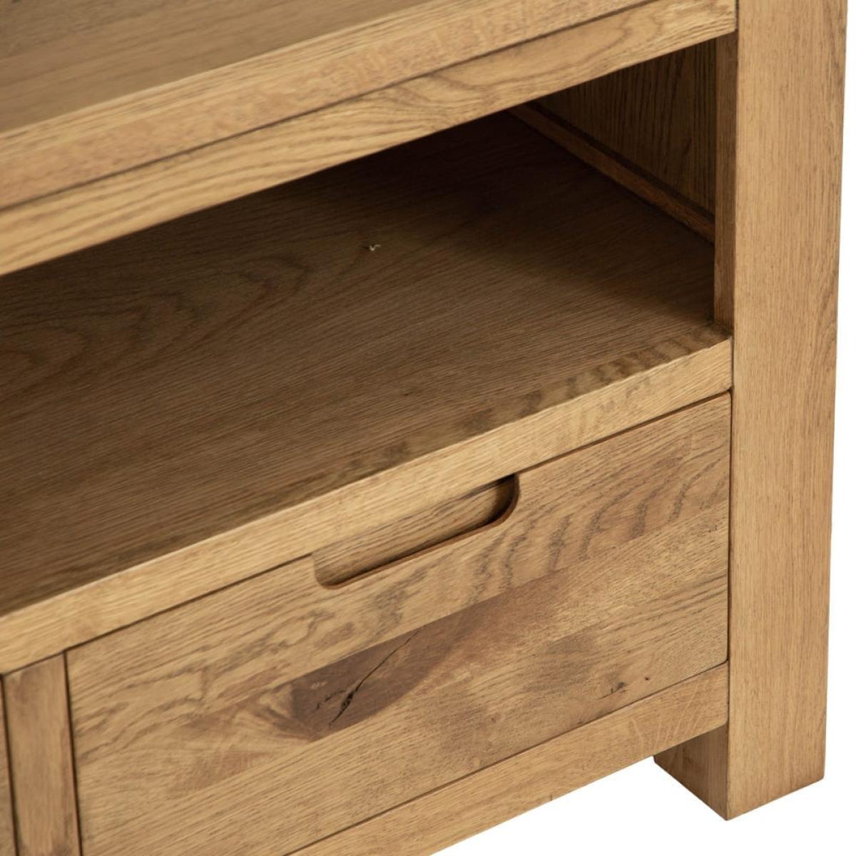 Oslo Chunky Oak TV Unit – image 7