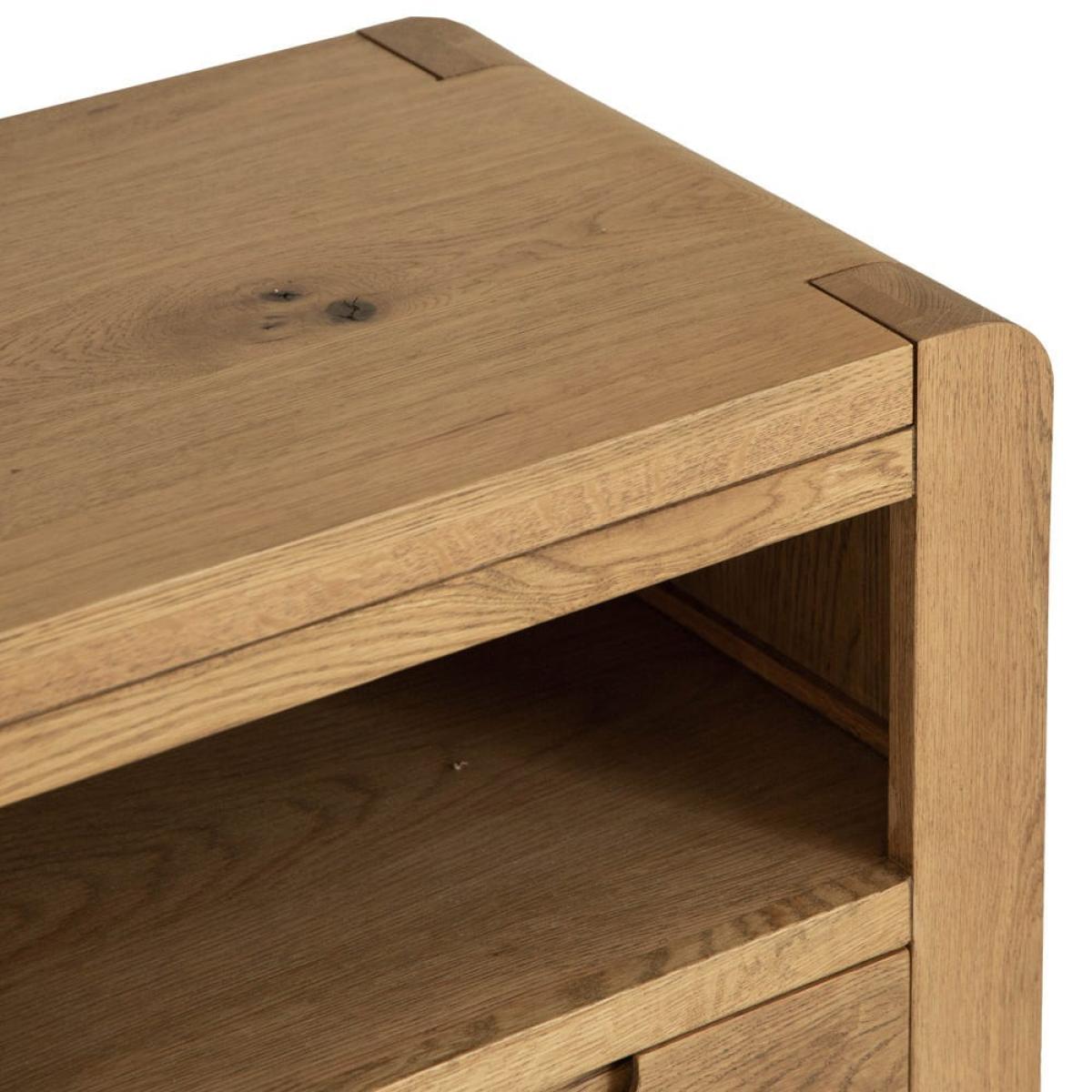 Oslo Chunky Oak TV Unit – image 8