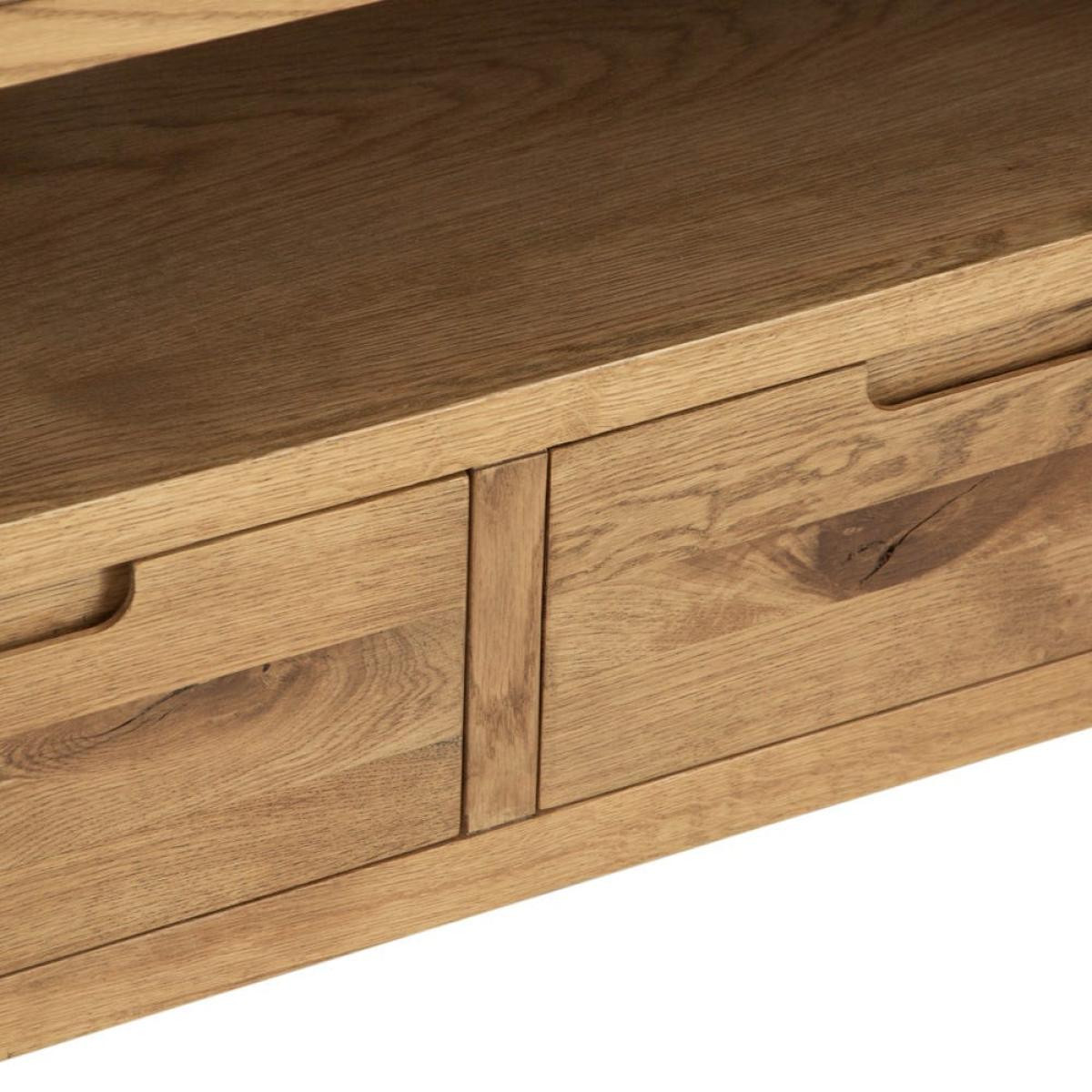 Oslo Chunky Oak TV Unit – image 9