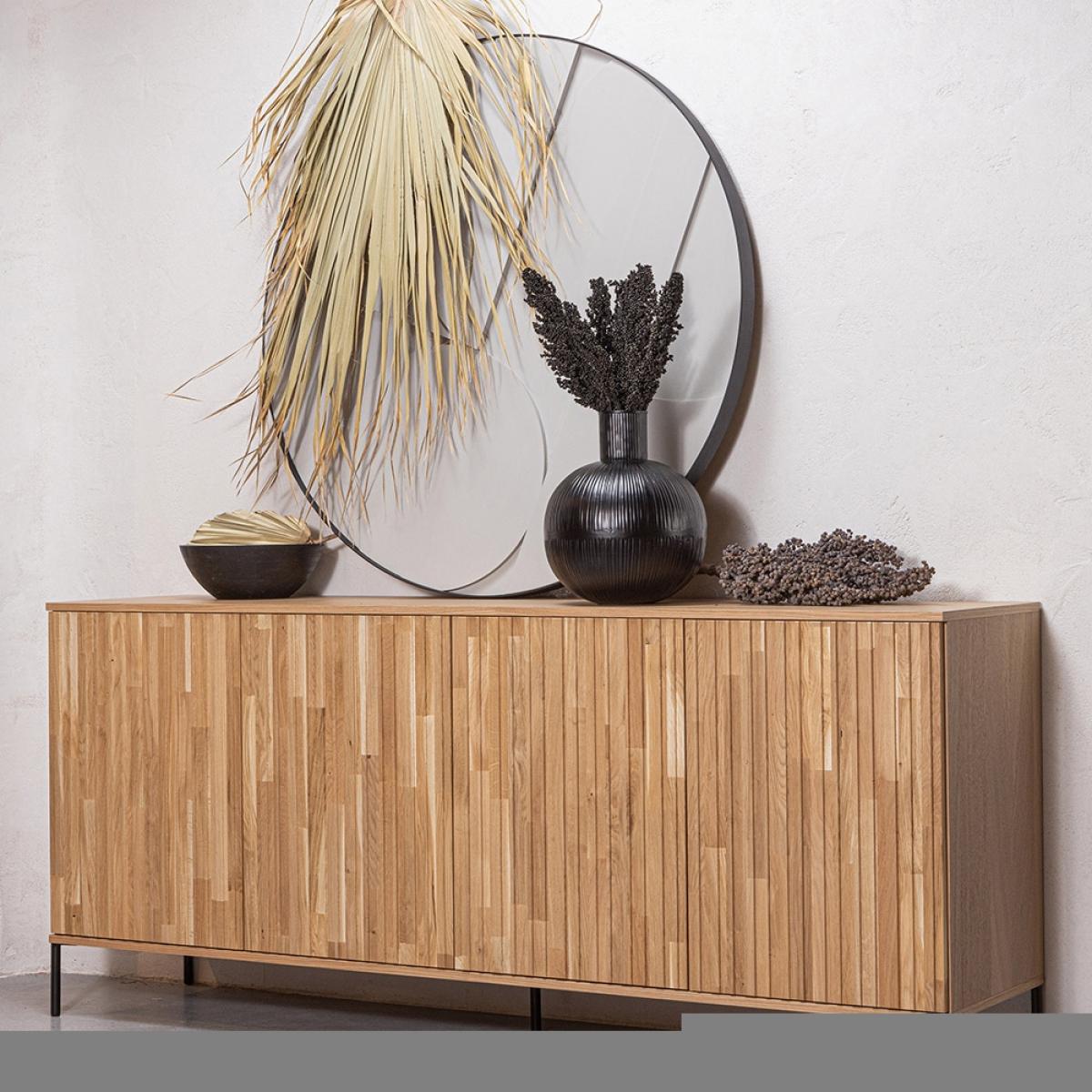 Woood Gravure Large Sideboard - Ash Espresso – image 3