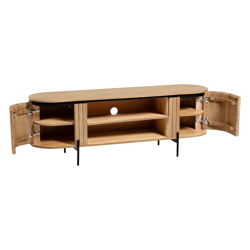 Licia Mango Wood TV Stand – image 2