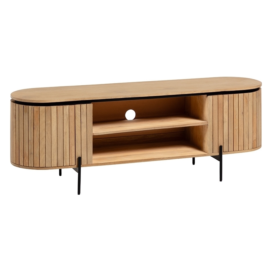 Licia Mango Wood TV Stand – image 1