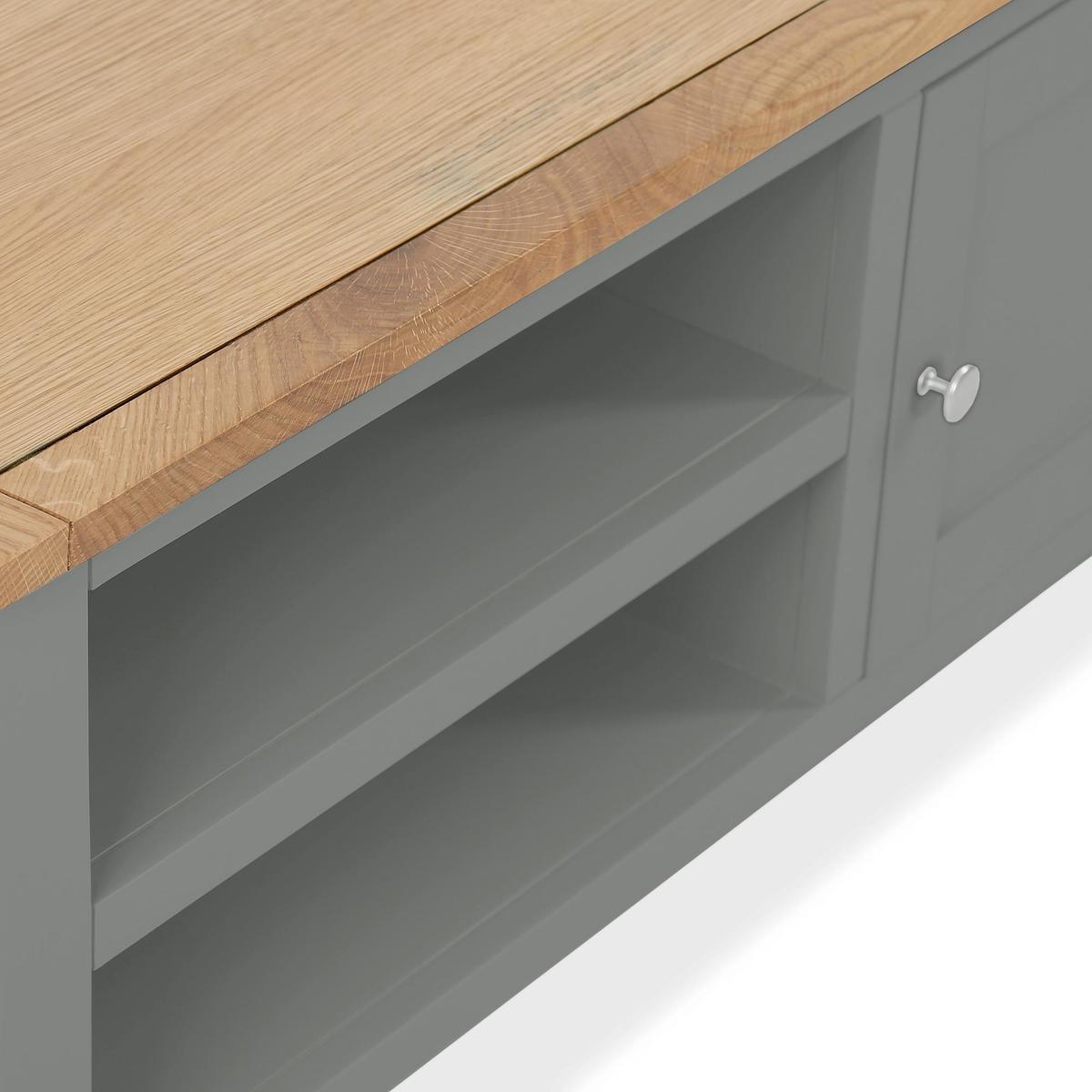 Bromley Slate TV Stand Slate (Grey) – image 4