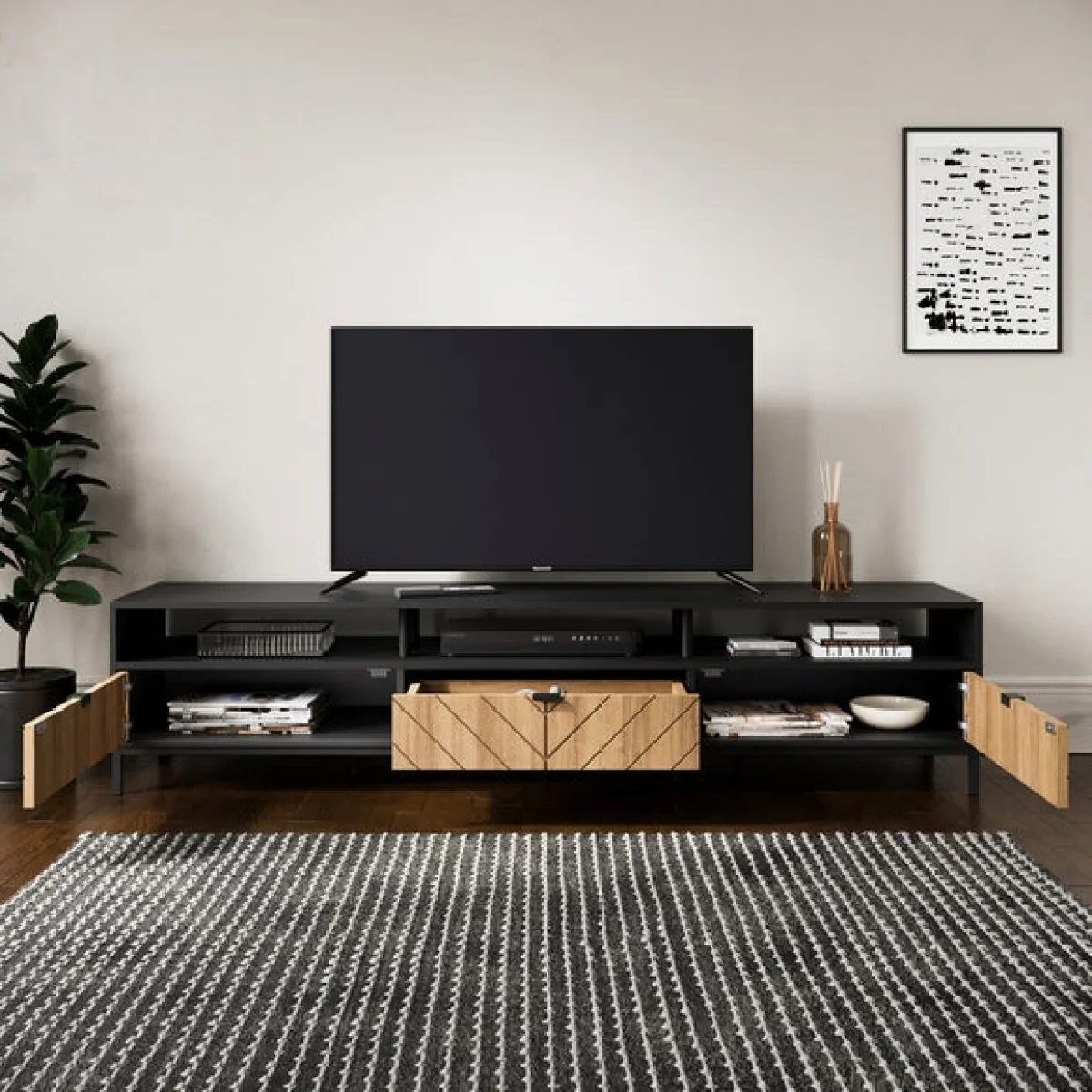Nixon Extra Wide TV Unit for TVs up to 80" – image 2