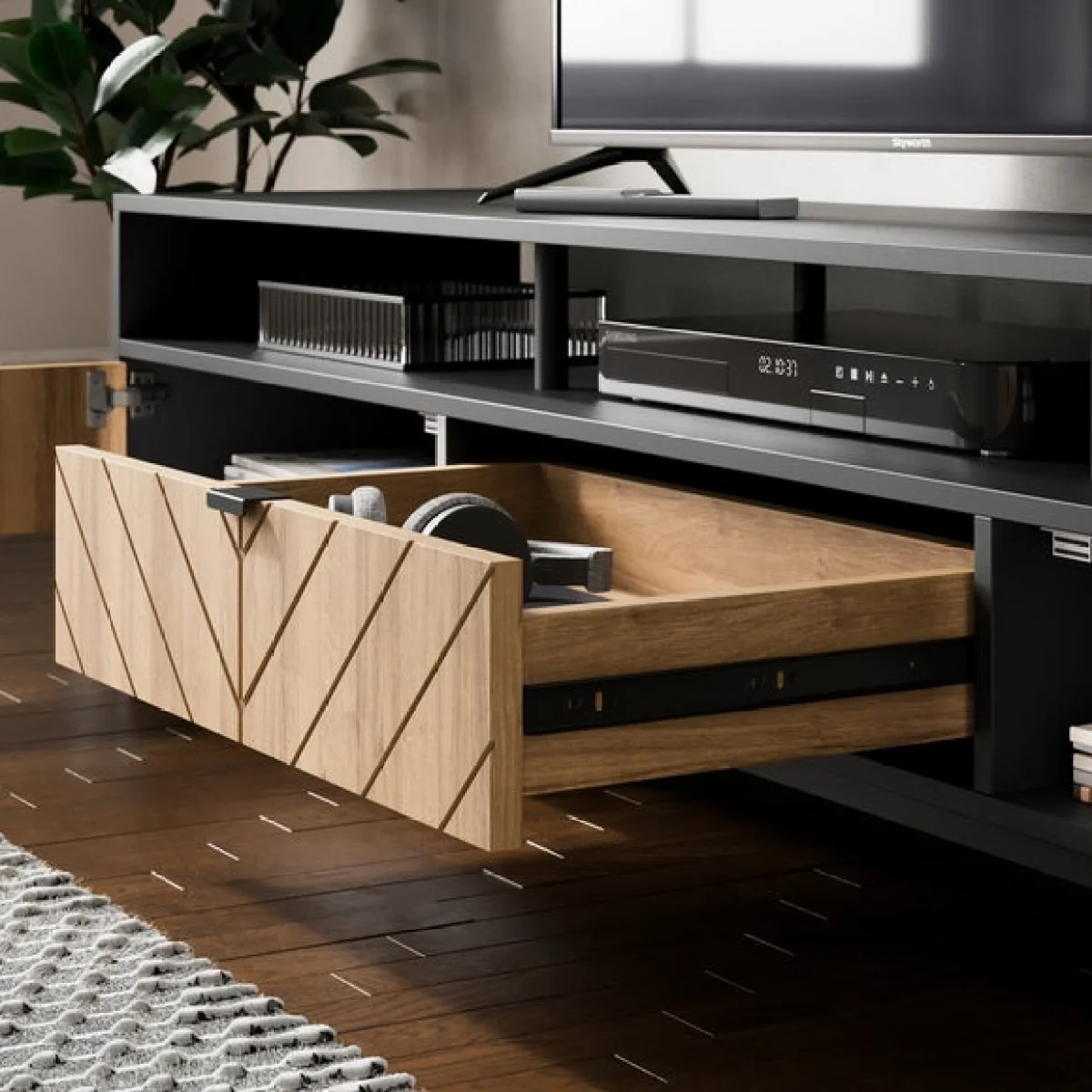 Nixon Extra Wide TV Unit for TVs up to 80" – image 4
