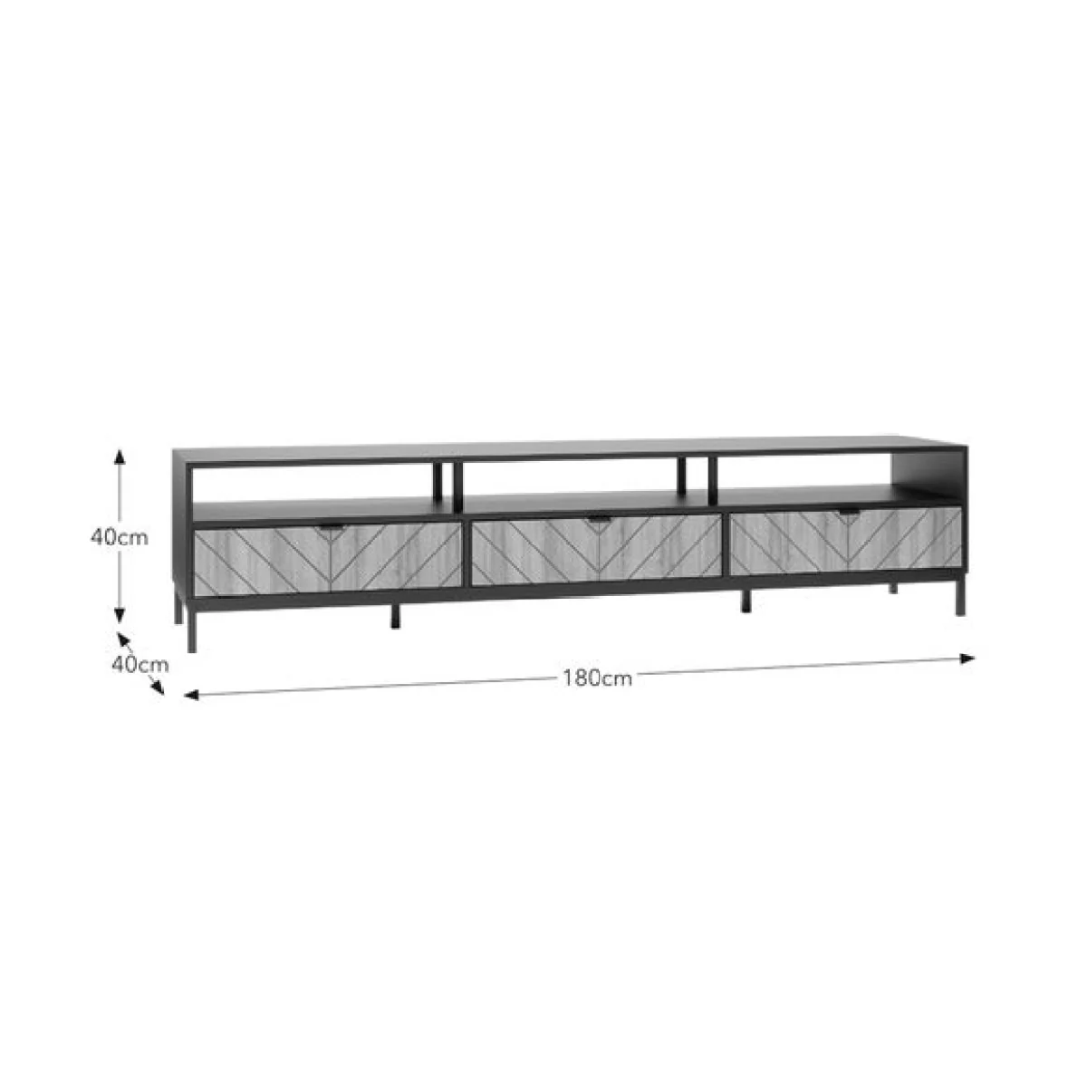 Nixon Extra Wide TV Unit for TVs up to 80" – image 7