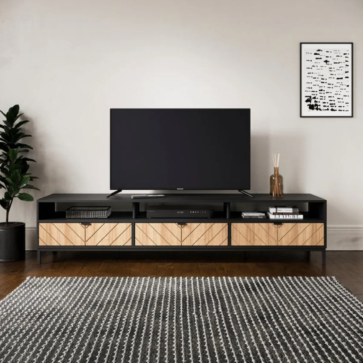 Nixon Extra Wide TV Unit for TVs up to 80" – image 1