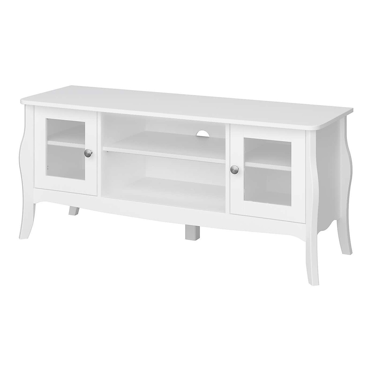Baroque TV Stand White – image 3