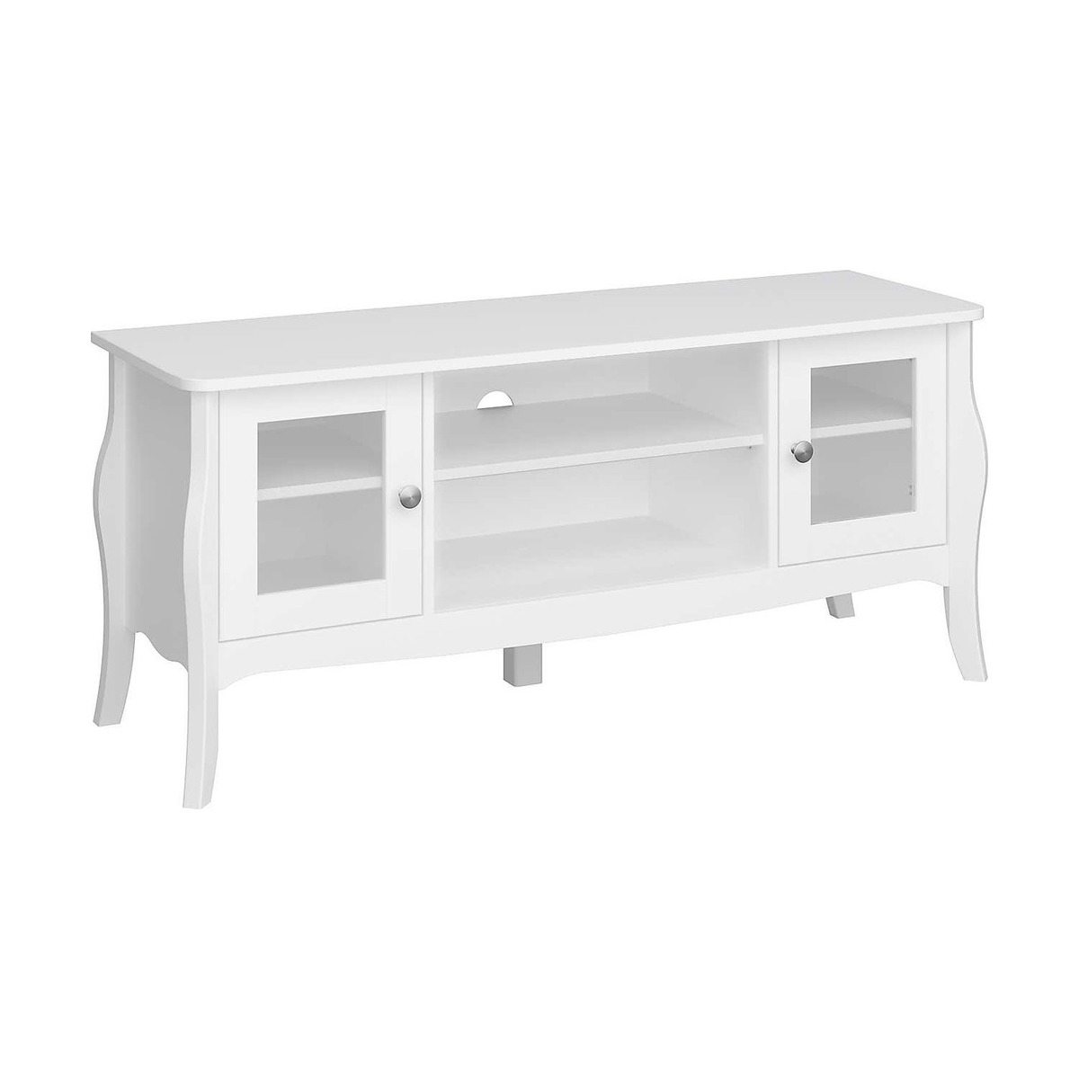 Baroque TV Stand White – image 2