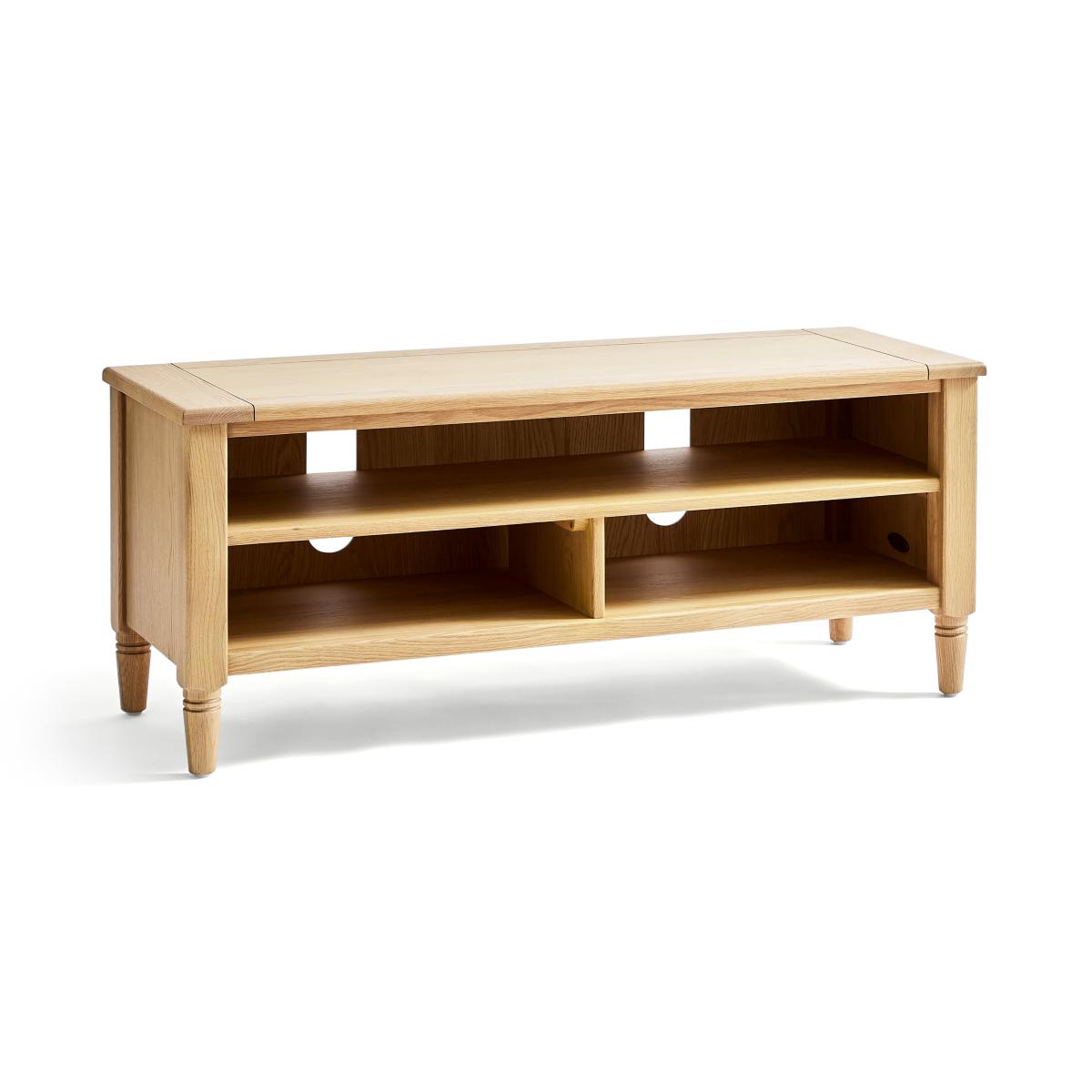Churchgate Walcote Open Small TV Unit for TVs up to, Oak Oak – image 4