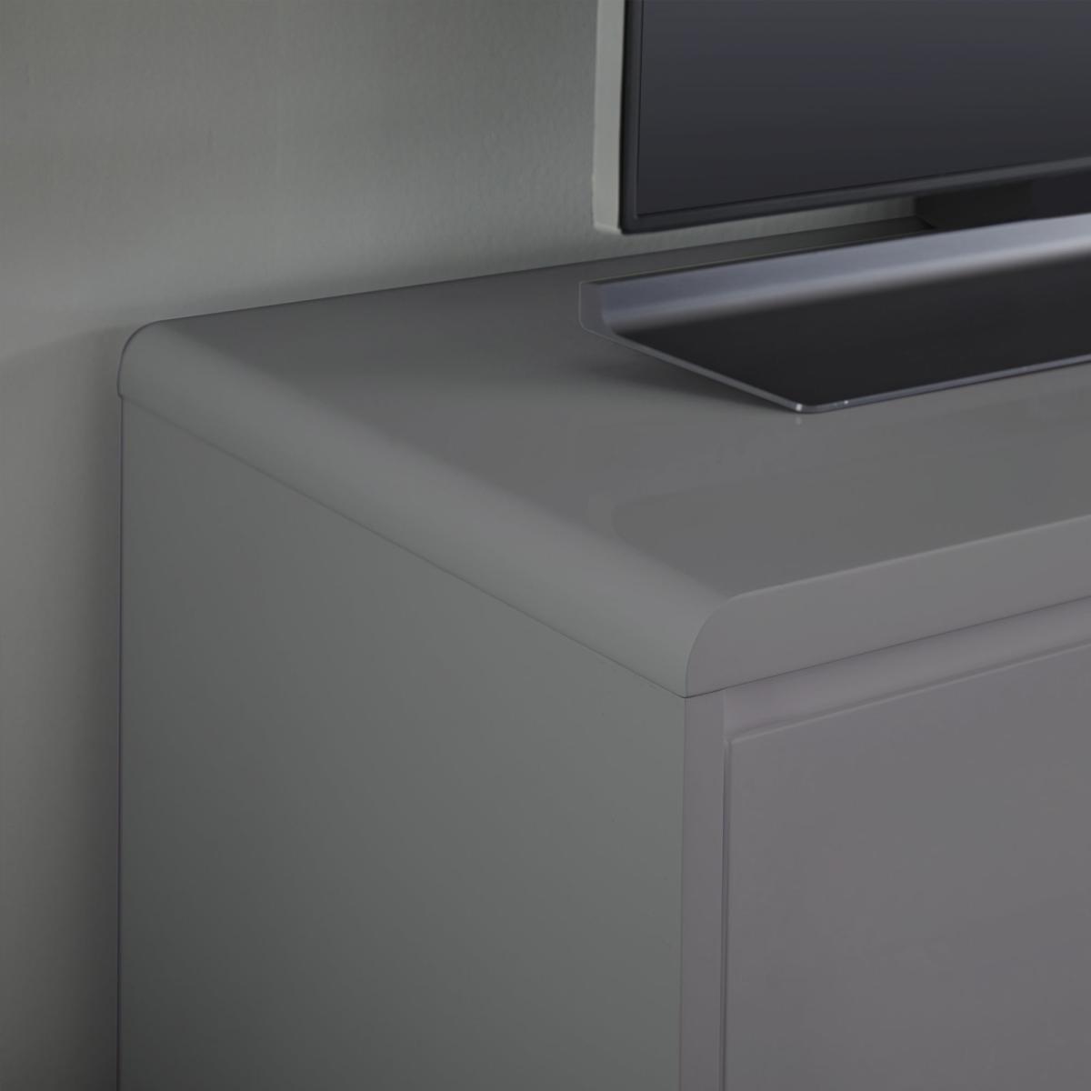 Knox TV Stand Grey – image 3