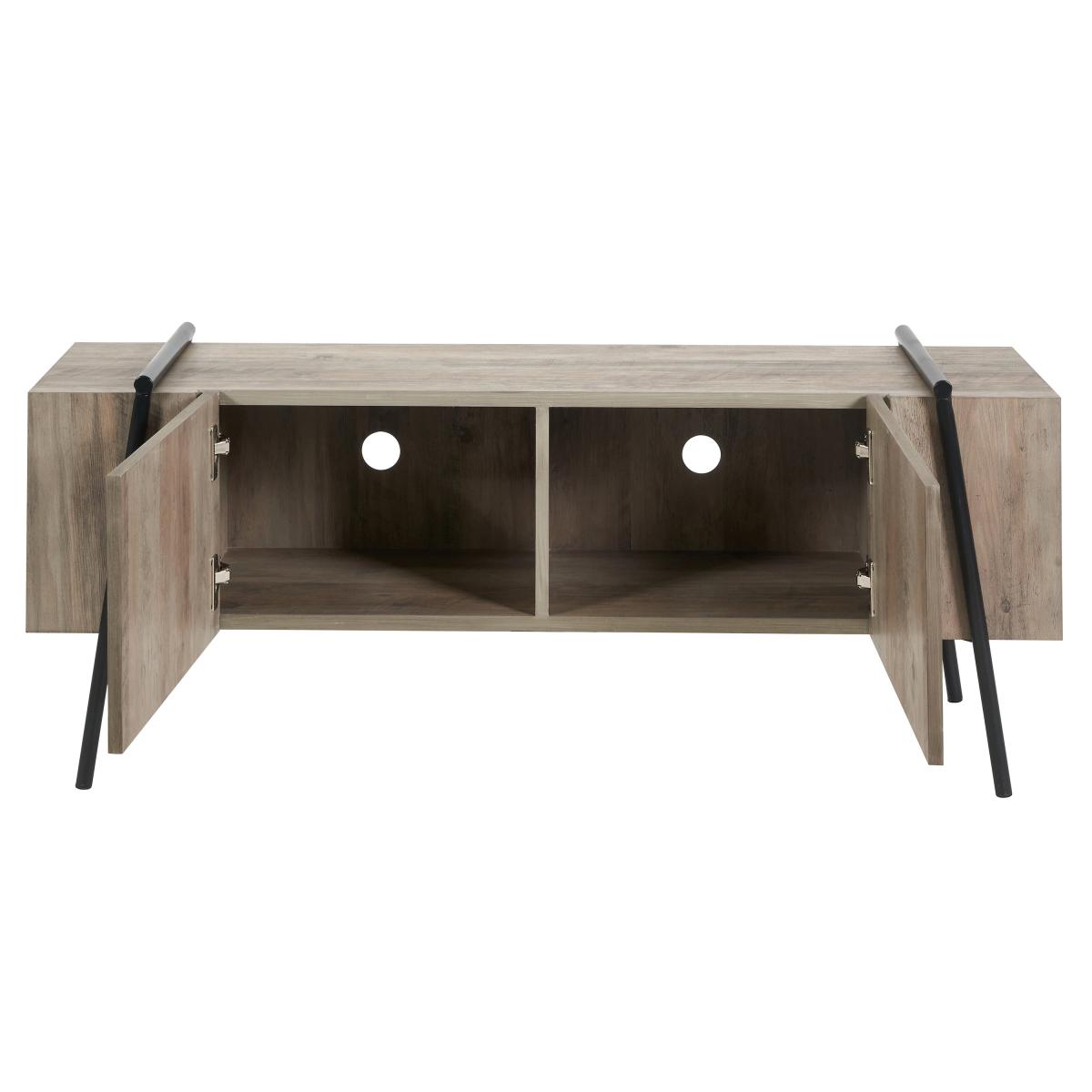 Osato 2 Dor Tv Stand for Tvs Up To 55 Brown – image 2