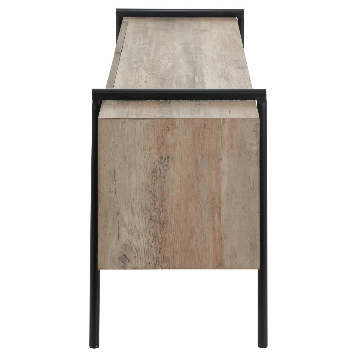 Osato 2 Dor Tv Stand for Tvs Up To 55 Brown – image 4