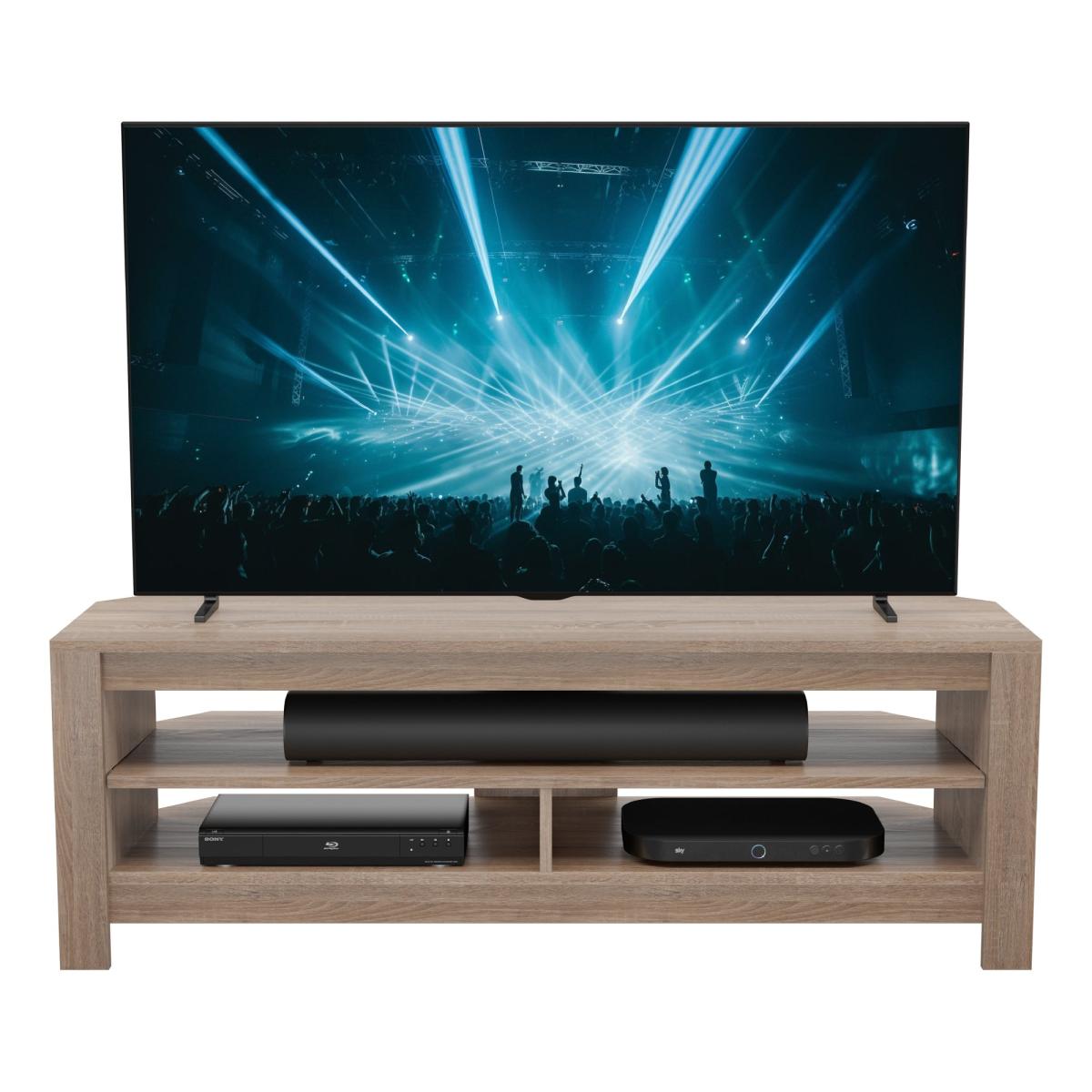AVF Calibre Sound TV Unit for TVs up to 60" with Pull-Out Soundbar Shelf – image 6