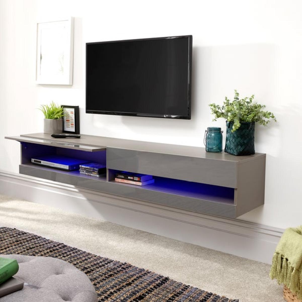 Delta Wide Open Shelf TV Unit for TVs up to 65" – image 2