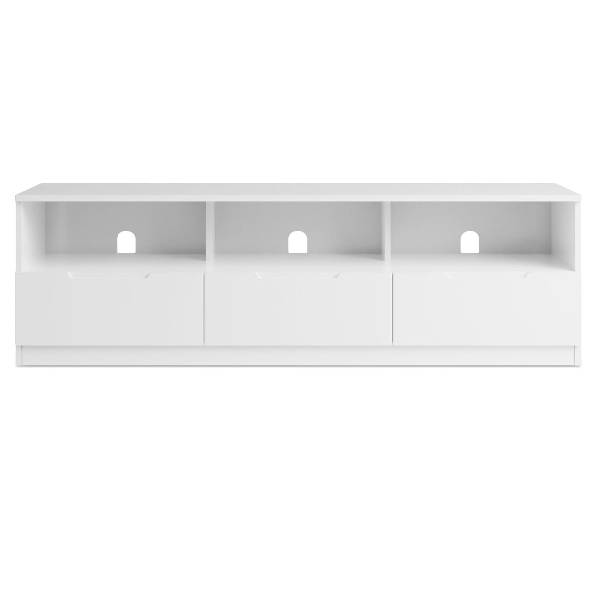 Larson Extra Wide TV Unit White White – image 3