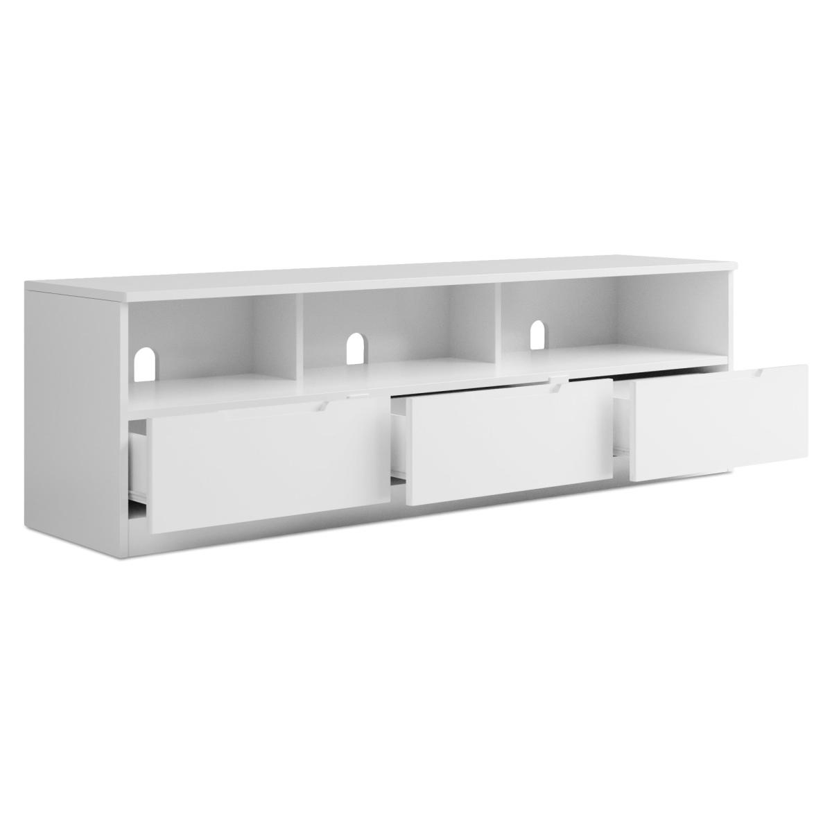 Larson Extra Wide TV Unit White White – image 5