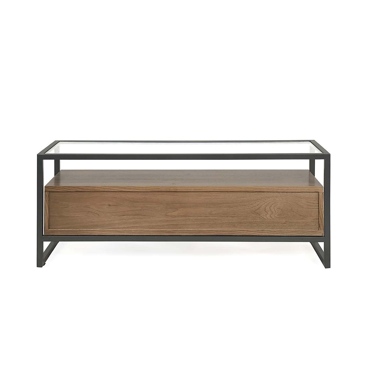 Dillon TV Stand Oak Brown and Grey – image 6