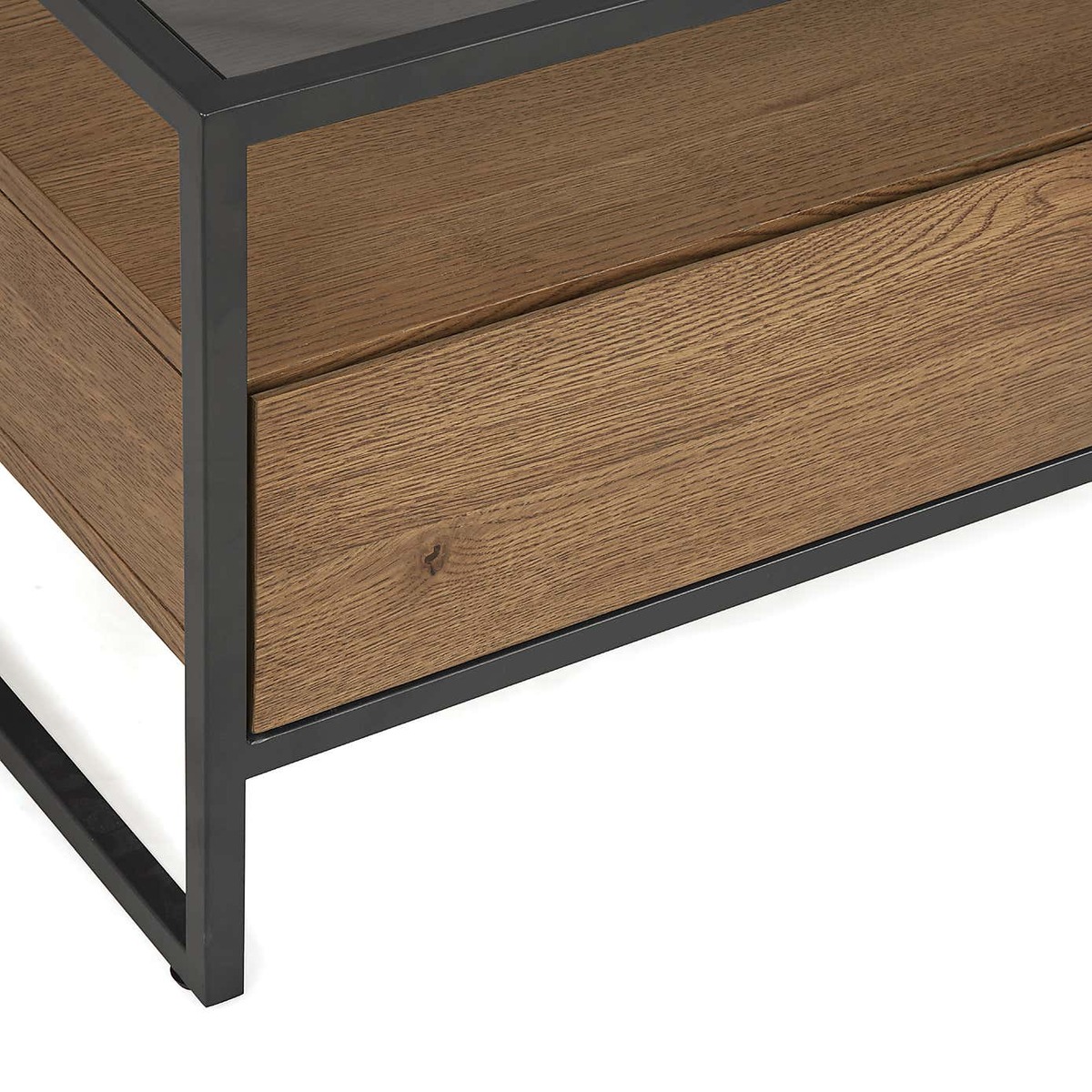 Dillon TV Stand Oak Brown and Grey – image 8