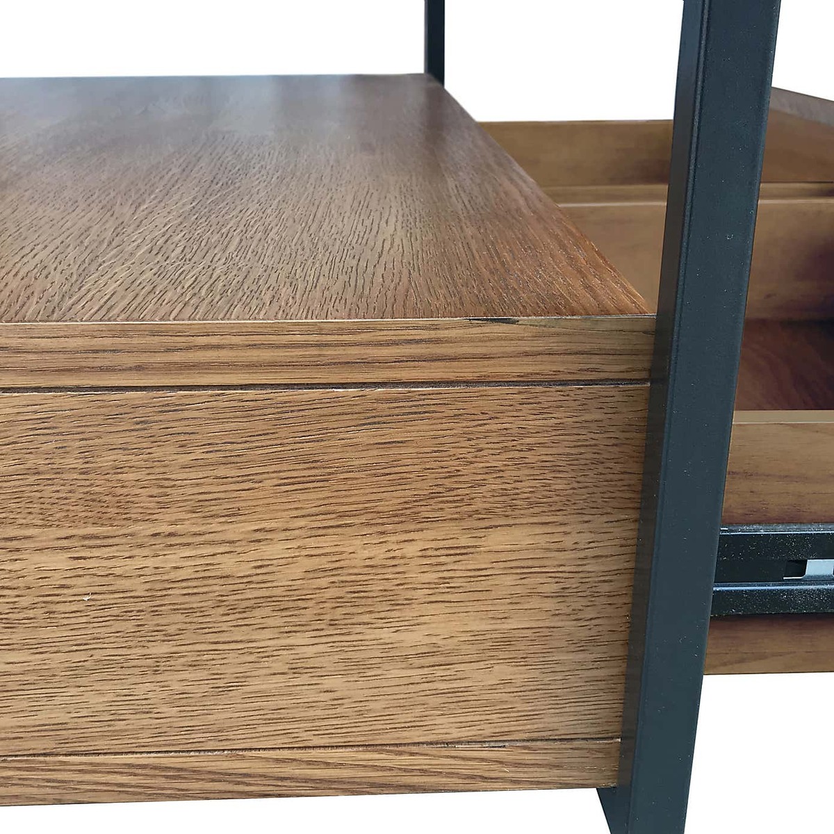 Dillon TV Stand Oak Brown and Grey – image 10