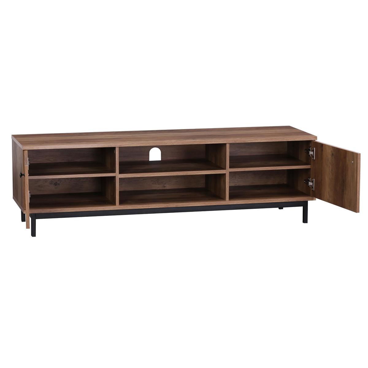Fulton Wide TV Stand Pine – image 6