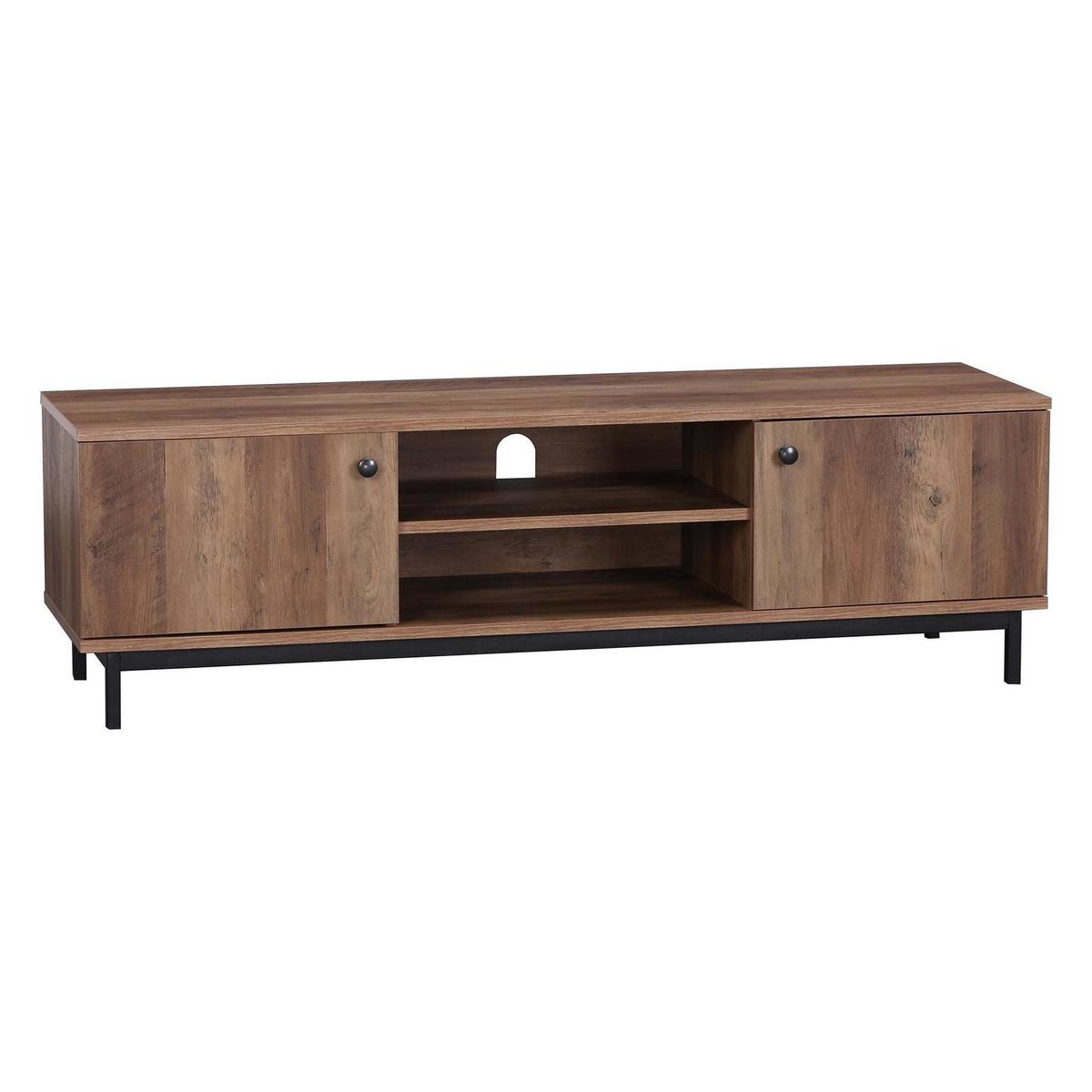 Fulton Wide TV Stand Pine – image 2