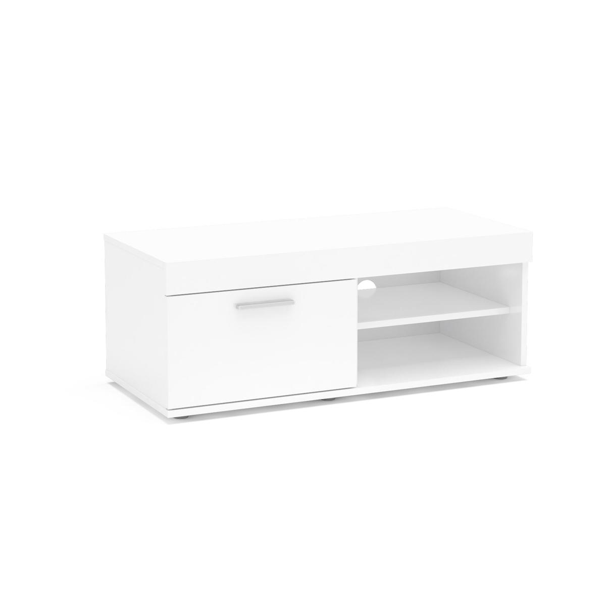 Edgeware Small TV Stand White – image 2