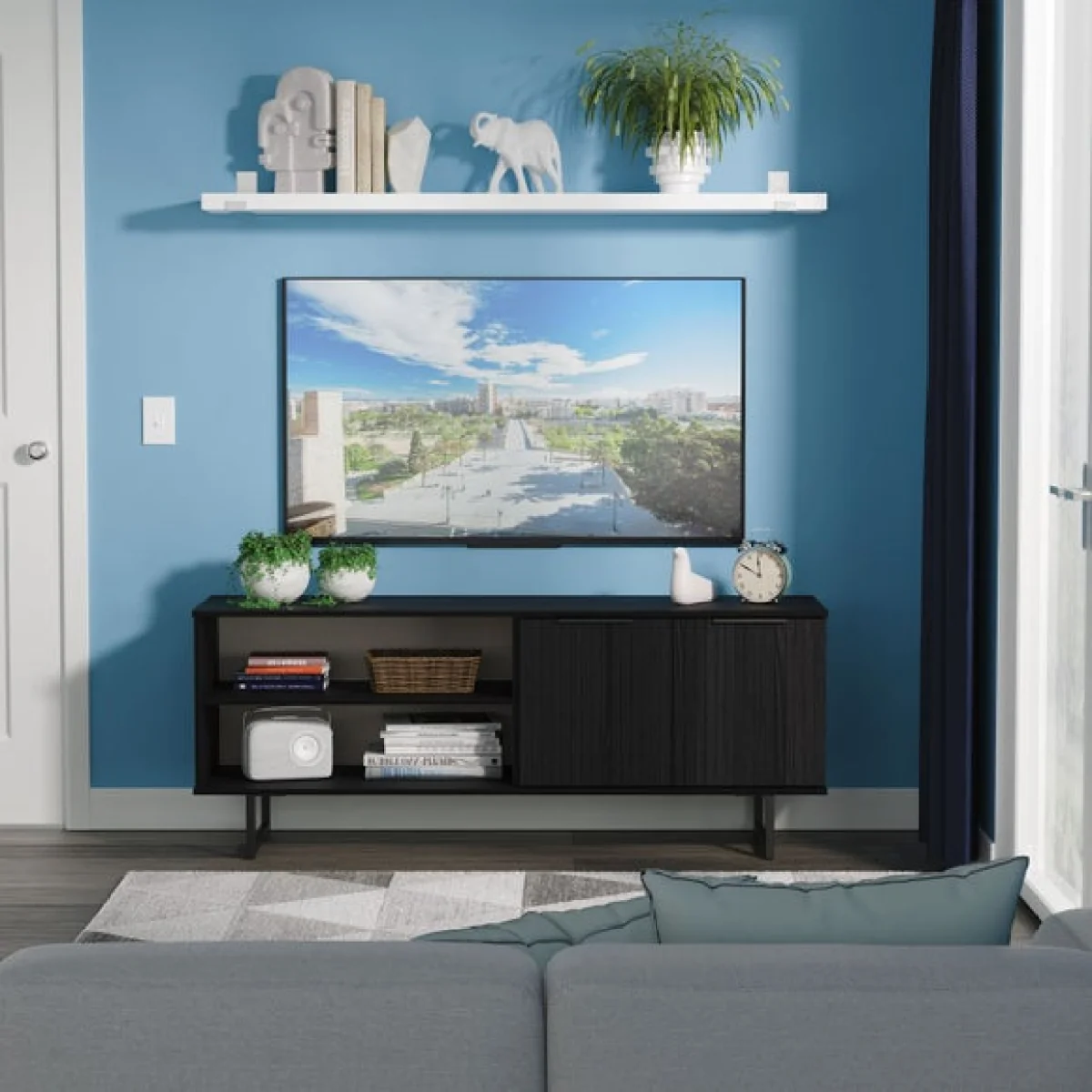 Harborne Wide TV Unit for TVs up to 65" – image 1