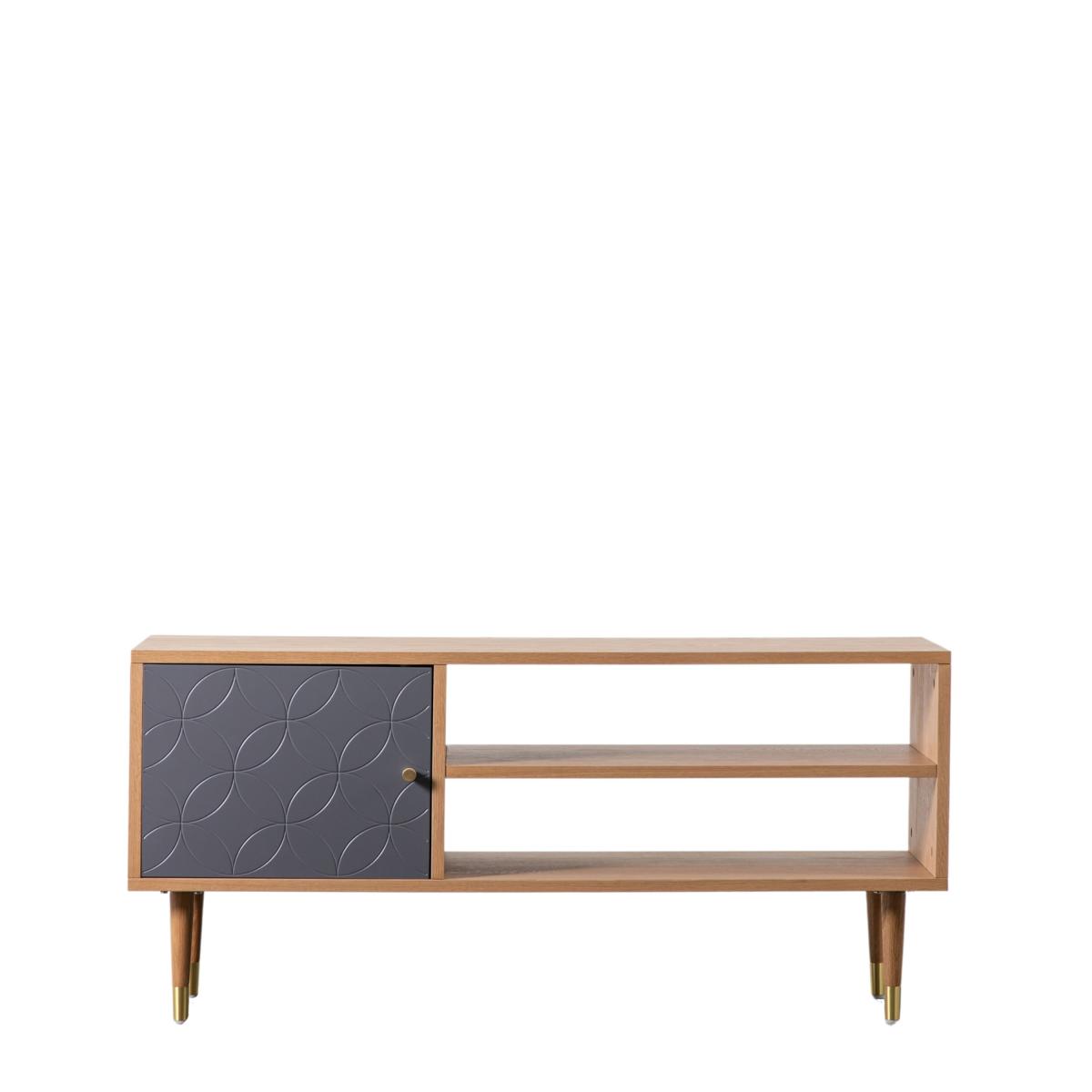 Newbury TV Stand, Oak Effect Grey – image 3