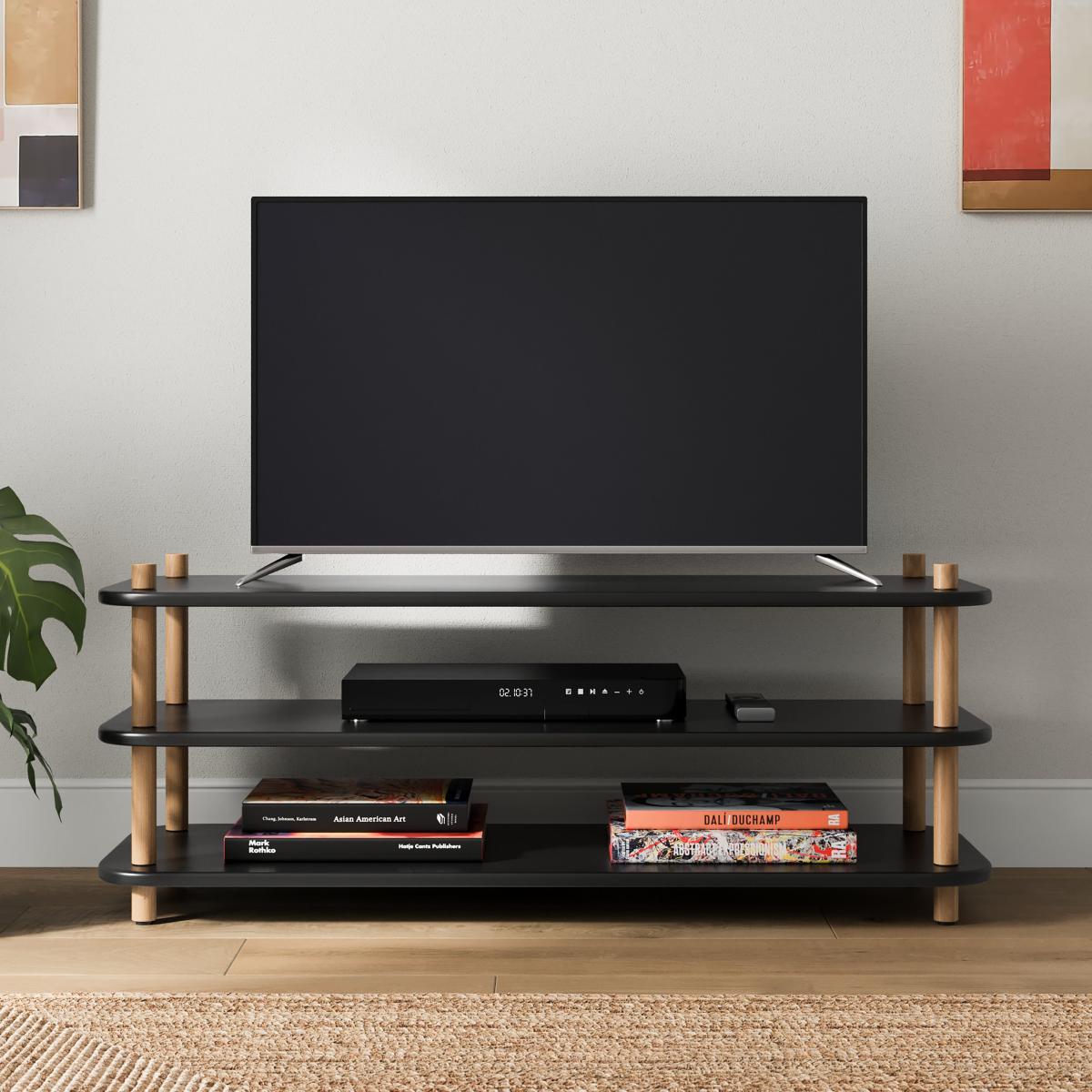 Elements Miller Small Tv Unit for Tvs Up To 38 Black – image 2