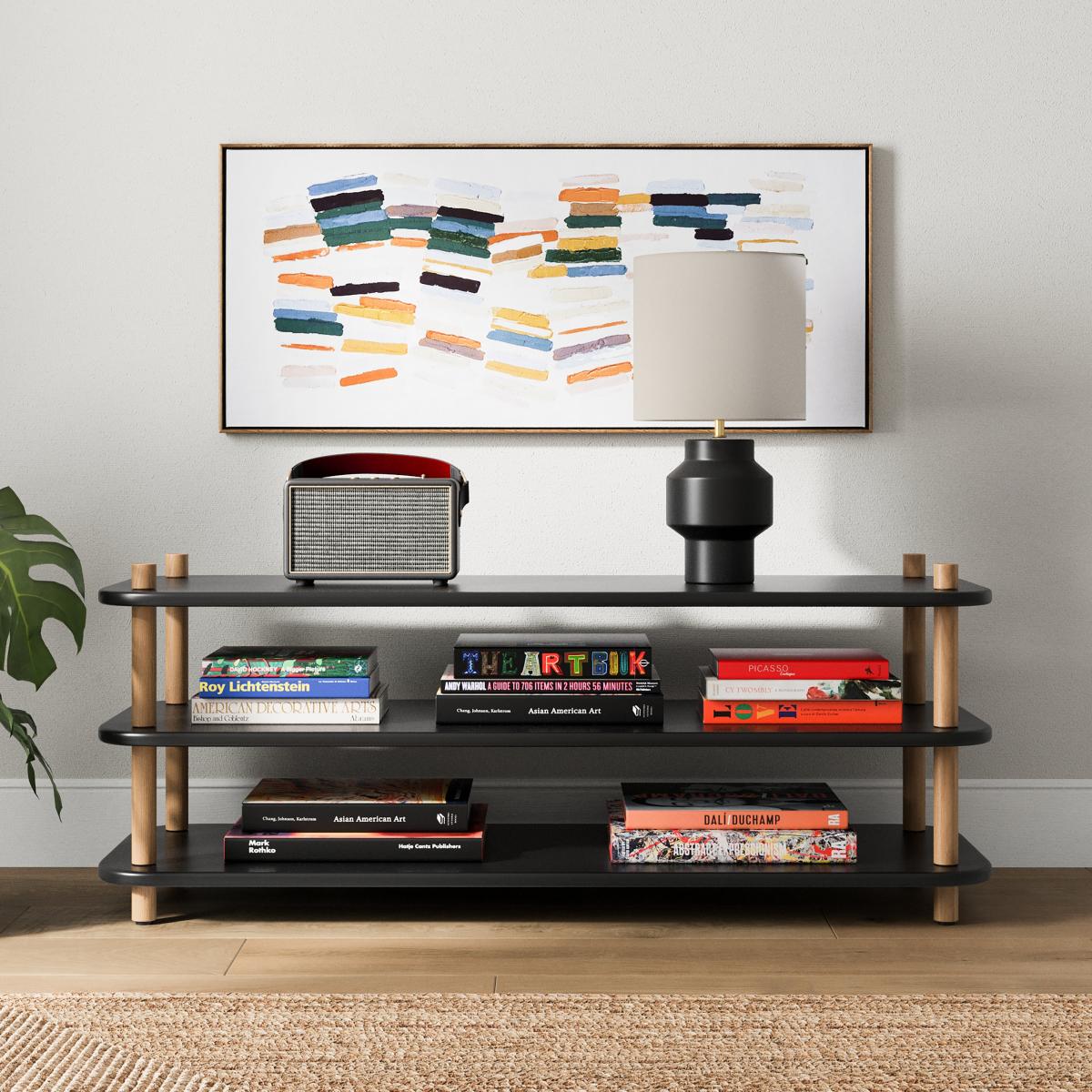 Elements Miller Small Tv Unit for Tvs Up To 38 Black – image 4