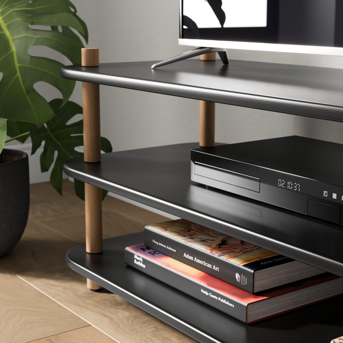 Elements Miller Small Tv Unit for Tvs Up To 38 Black – image 5