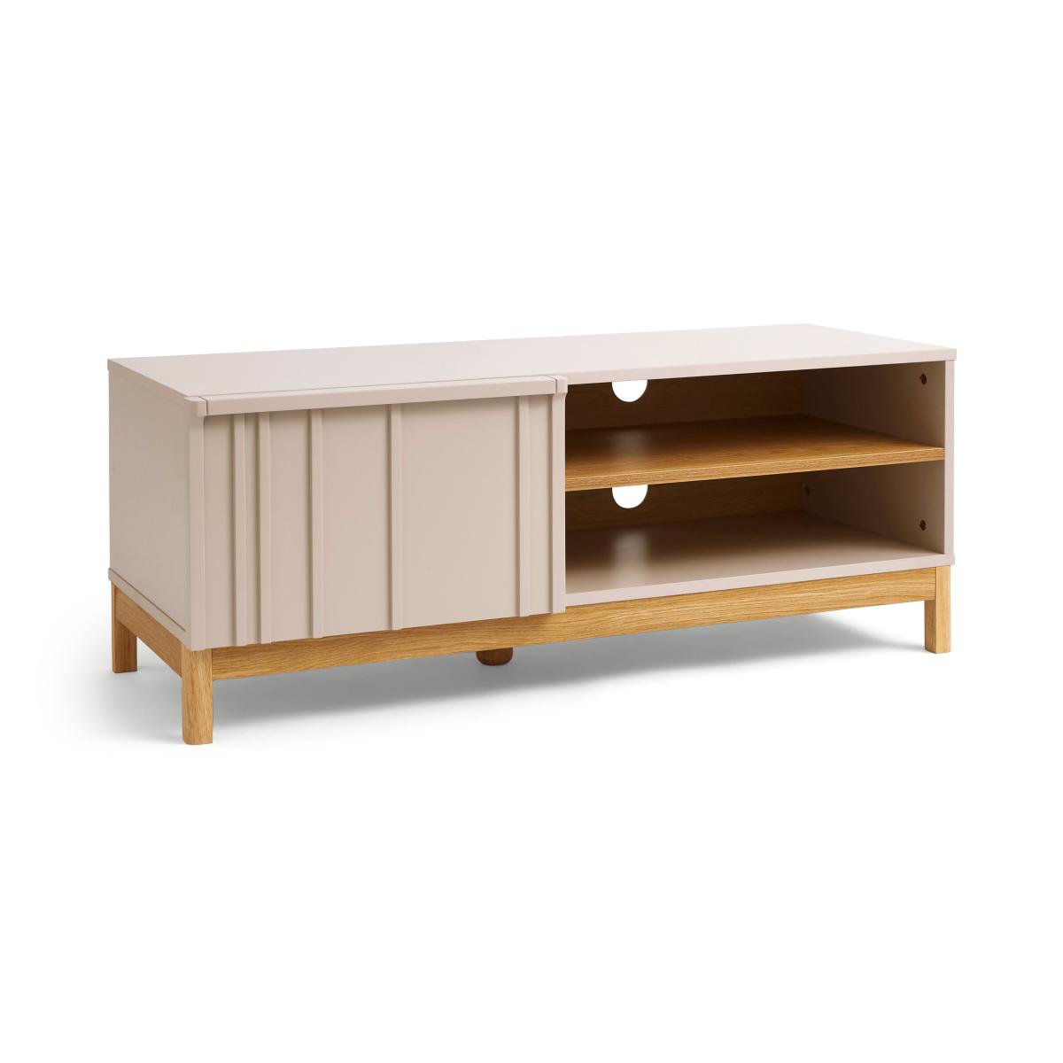 Elements Thompson Small Tv Unit for Tvs Up To 46 Mushroom (Grey) – image 6