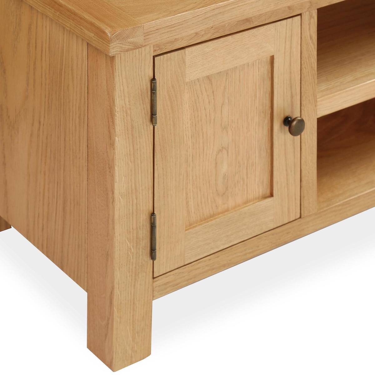 Sherbourne Oak TV Stand Natural – image 5