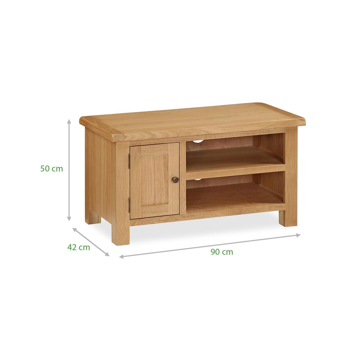 Sherbourne Oak TV Stand Natural – image 8