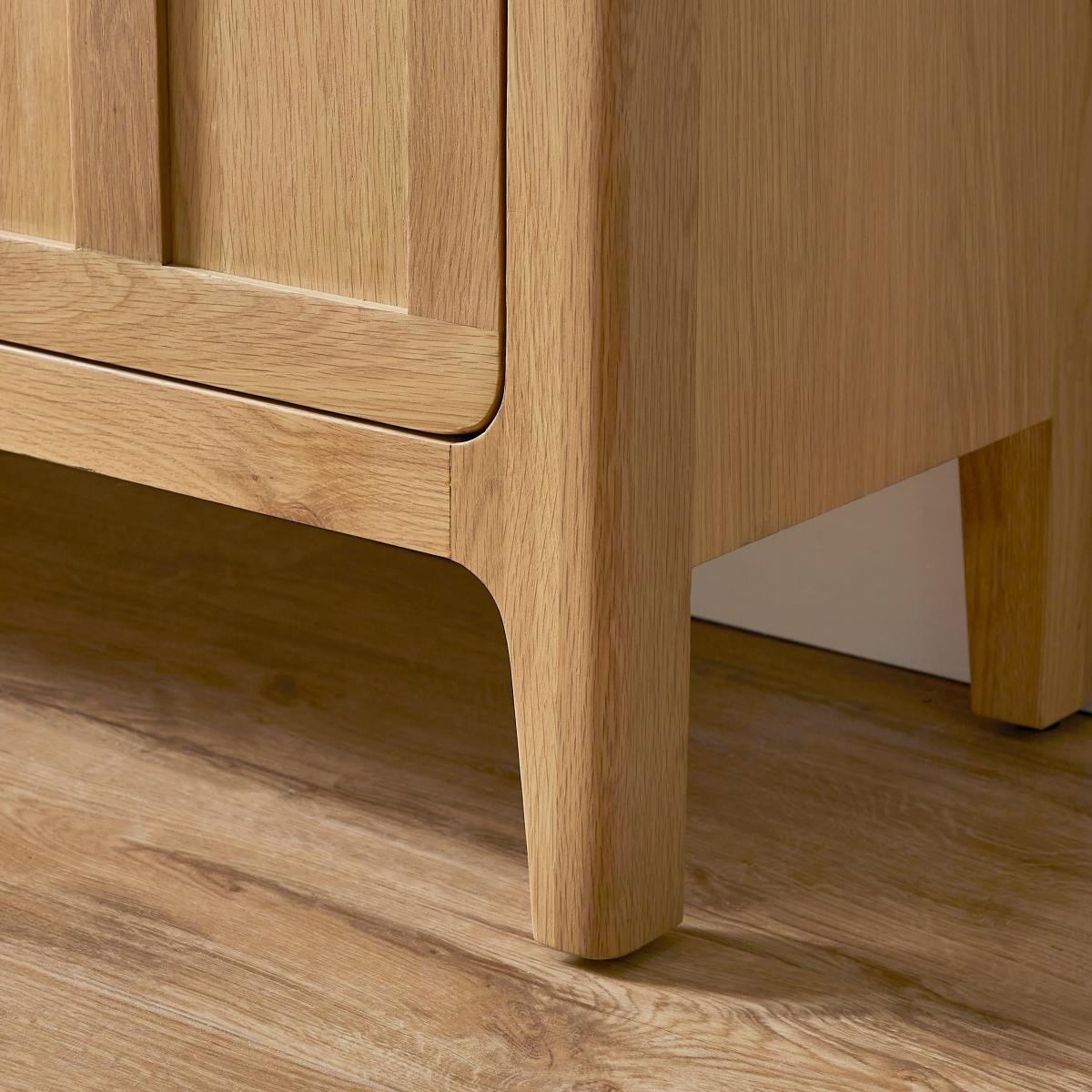 Walton Wide TV Unit for TVs up to 55" Light Oak – image 4